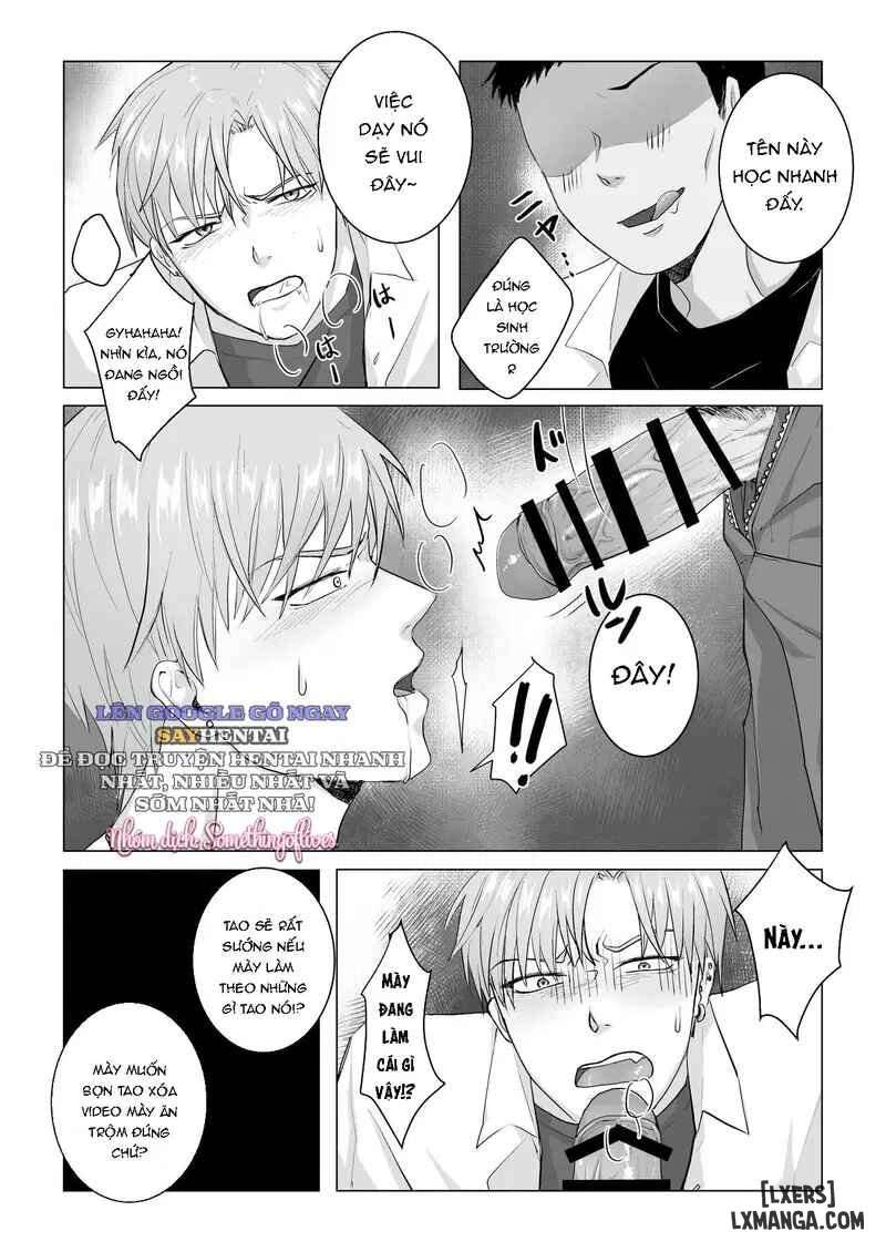 HentaiVN.net - Ảnh 10 - Học Sinh Ưu Tú... Chỉ Được Cái Miệng - Chap 1