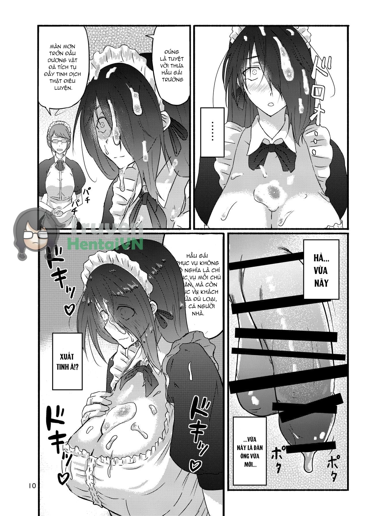 HentaiVN.net - Ảnh 11 - Futsuu no Inkya no JK Datta kedo, Maid ni Sarete, Makasare Haramasare Shussan Saserarete Bitch ni Naremashita! - Oneshot
