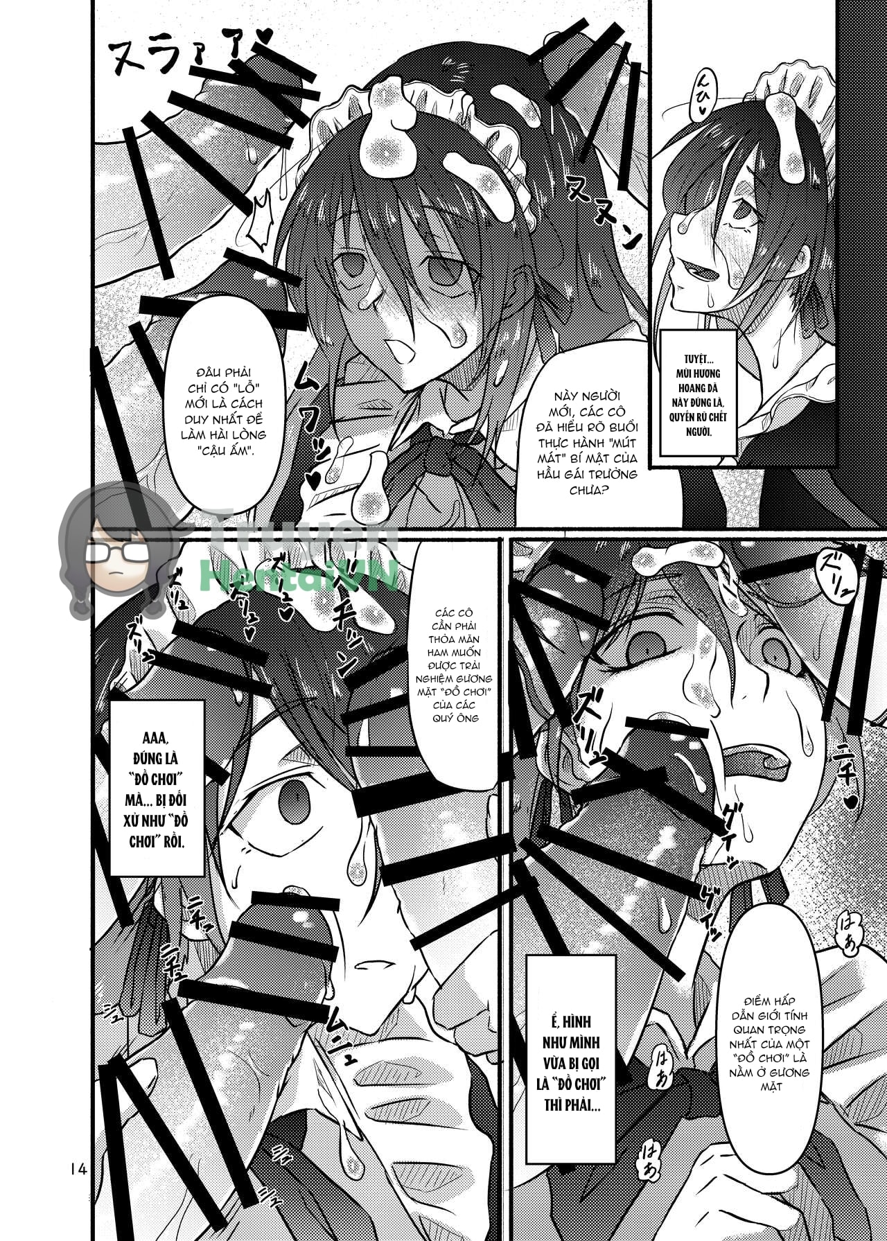 HentaiVN.net - Ảnh 15 - Futsuu no Inkya no JK Datta kedo, Maid ni Sarete, Makasare Haramasare Shussan Saserarete Bitch ni Naremashita! - Oneshot
