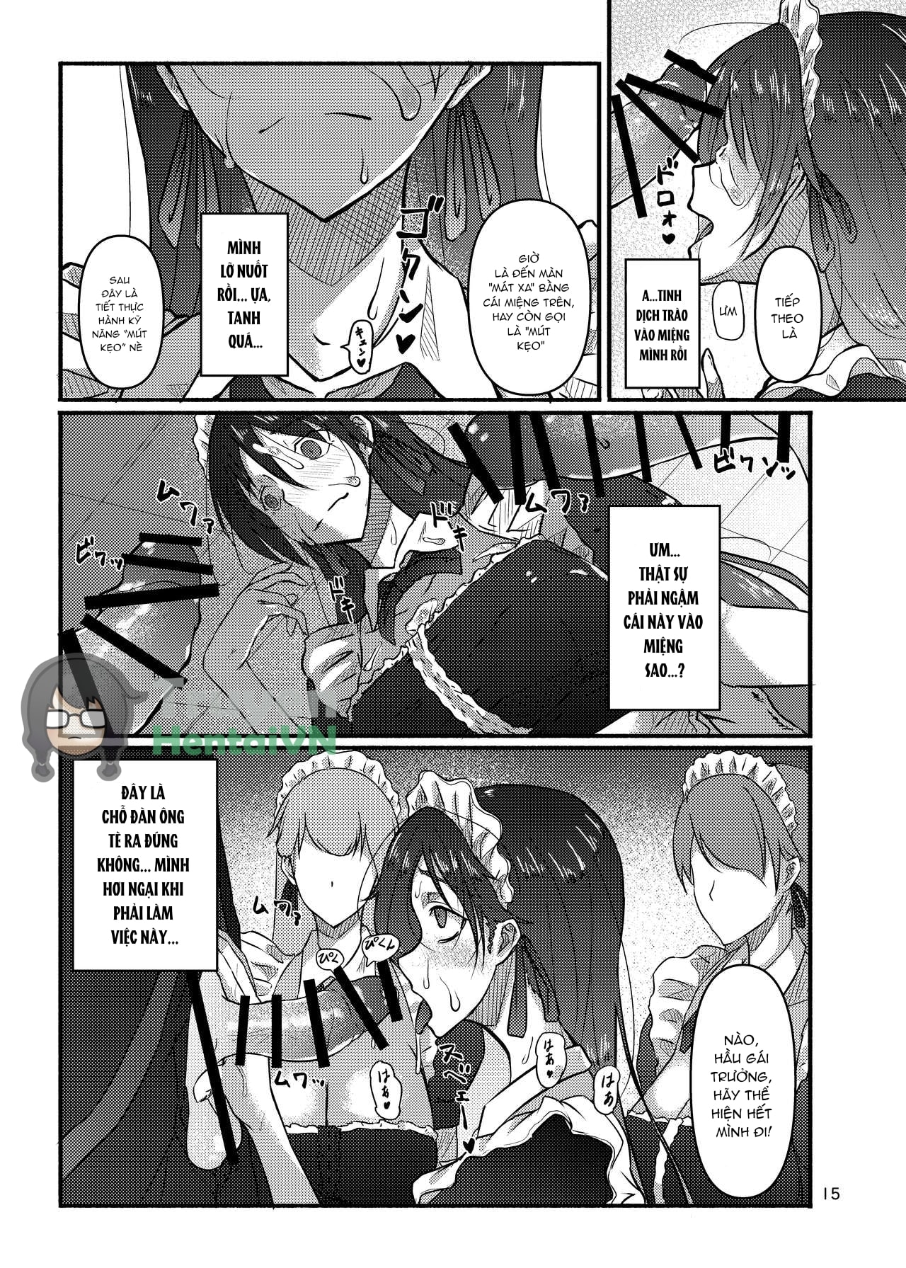 HentaiVN.net - Ảnh 16 - Futsuu no Inkya no JK Datta kedo, Maid ni Sarete, Makasare Haramasare Shussan Saserarete Bitch ni Naremashita! - Oneshot