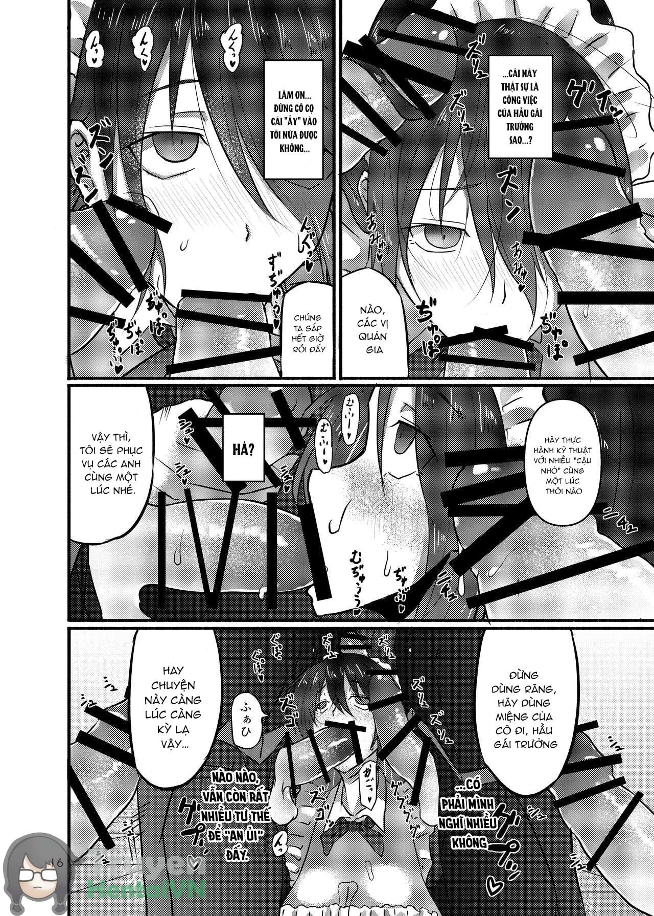 HentaiVN.net - Ảnh 17 - Futsuu no Inkya no JK Datta kedo, Maid ni Sarete, Makasare Haramasare Shussan Saserarete Bitch ni Naremashita! - Oneshot