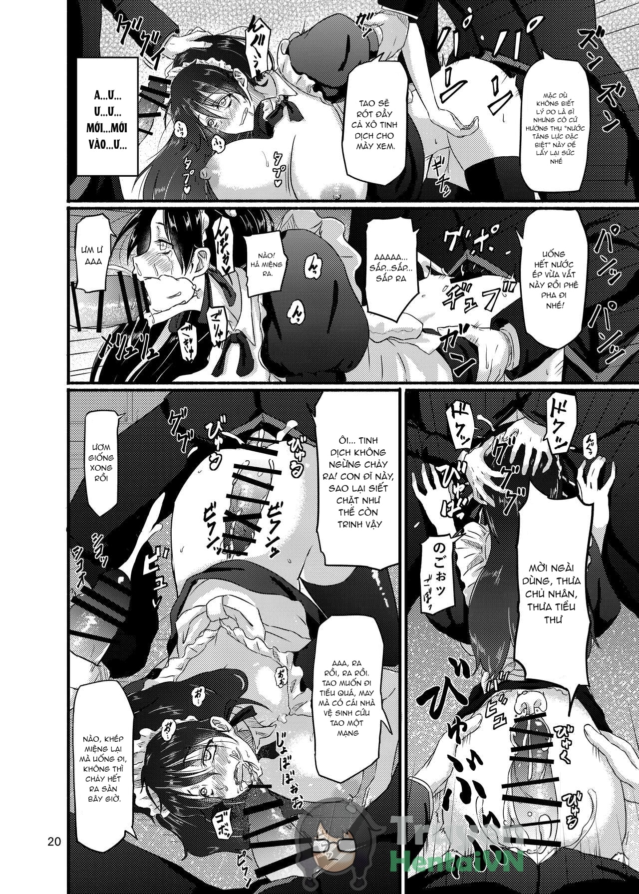 HentaiVN.net - Ảnh 21 - Futsuu no Inkya no JK Datta kedo, Maid ni Sarete, Makasare Haramasare Shussan Saserarete Bitch ni Naremashita! - Oneshot