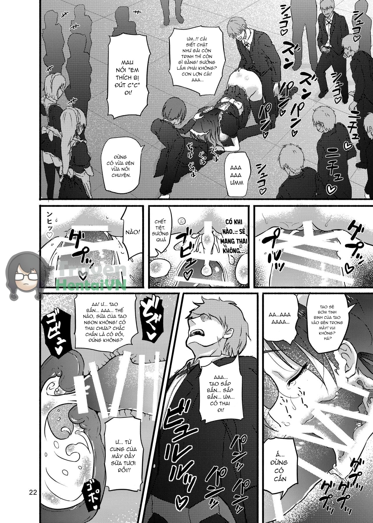 HentaiVN.net - Ảnh 23 - Futsuu no Inkya no JK Datta kedo, Maid ni Sarete, Makasare Haramasare Shussan Saserarete Bitch ni Naremashita! - Oneshot