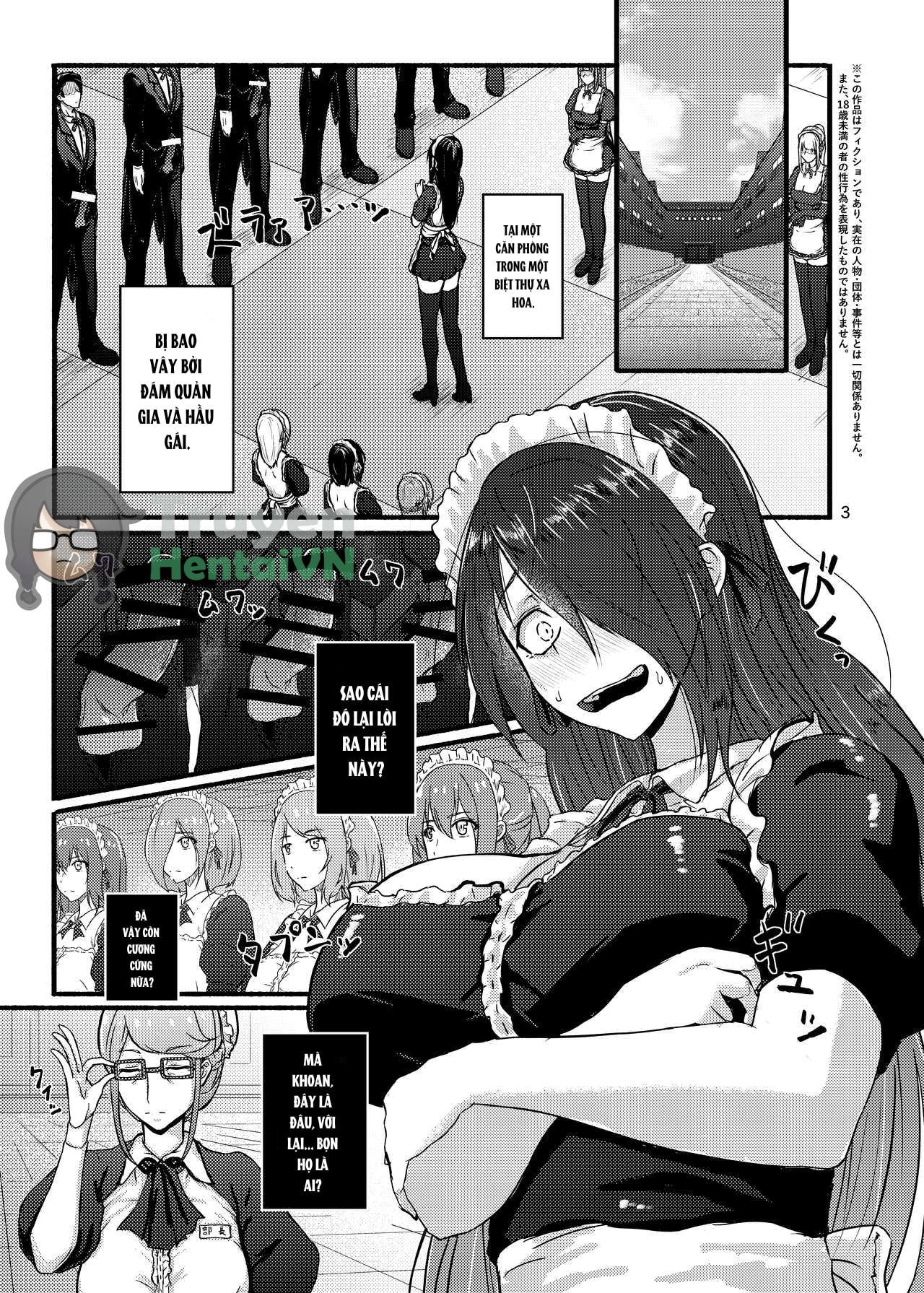 HentaiVN.net - Ảnh 4 - Futsuu no Inkya no JK Datta kedo, Maid ni Sarete, Makasare Haramasare Shussan Saserarete Bitch ni Naremashita! - Oneshot
