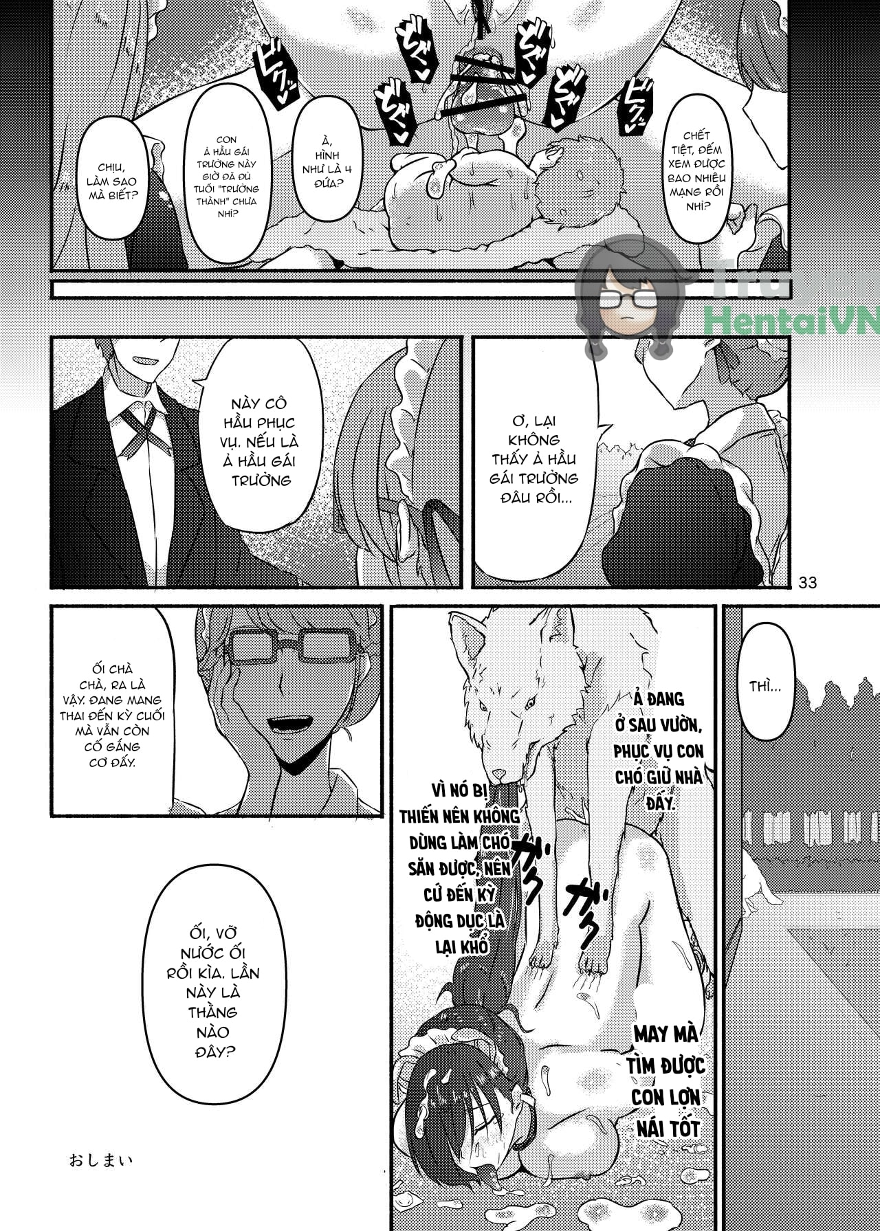 HentaiVN.net - Ảnh 34 - Futsuu no Inkya no JK Datta kedo, Maid ni Sarete, Makasare Haramasare Shussan Saserarete Bitch ni Naremashita! - Oneshot