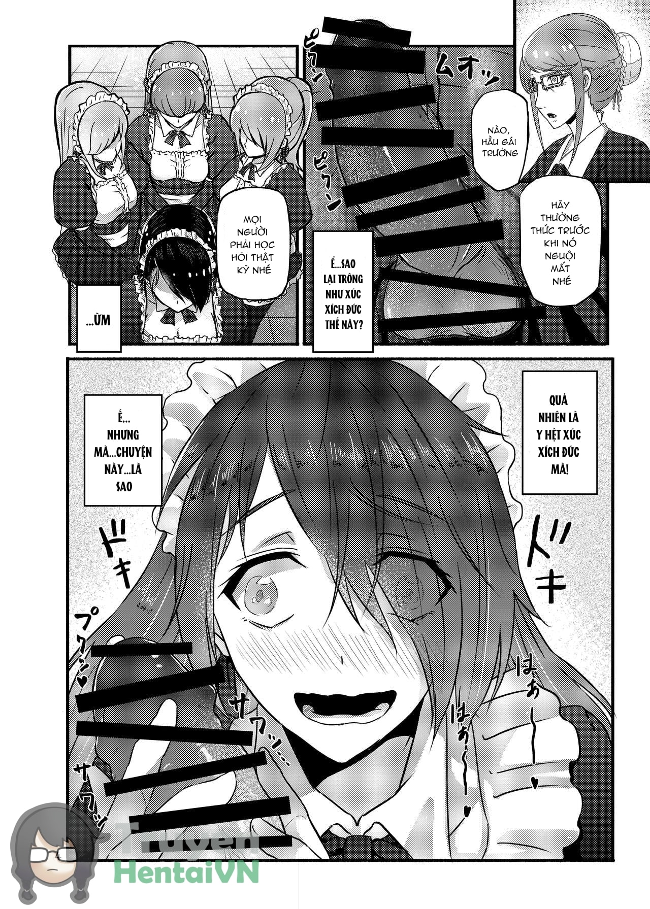 HentaiVN.net - Ảnh 5 - Futsuu no Inkya no JK Datta kedo, Maid ni Sarete, Makasare Haramasare Shussan Saserarete Bitch ni Naremashita! - Oneshot