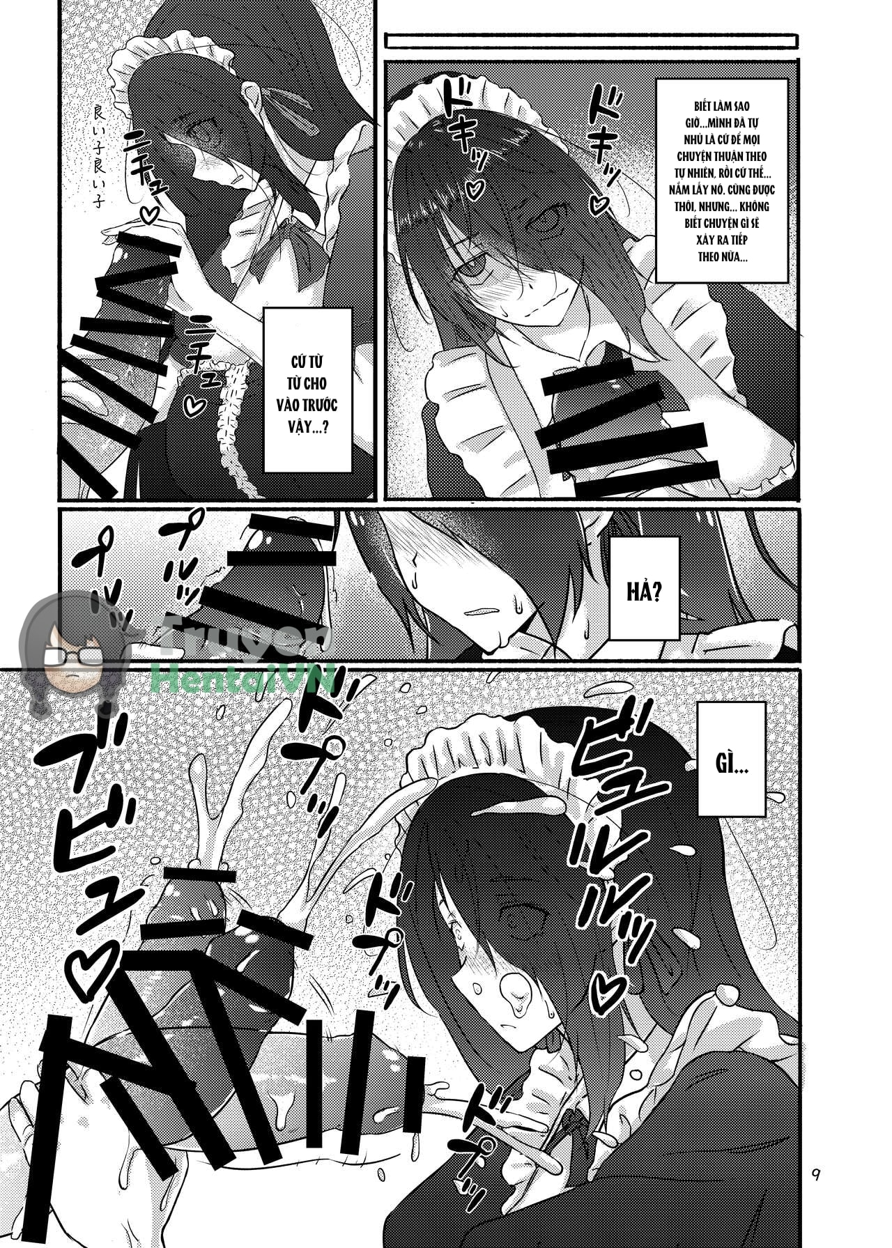 HentaiVN.net - Ảnh 10 - Futsuu no Inkya no JK Datta kedo, Maid ni Sarete, Makasare Haramasare Shussan Saserarete Bitch ni Naremashita! - Oneshot