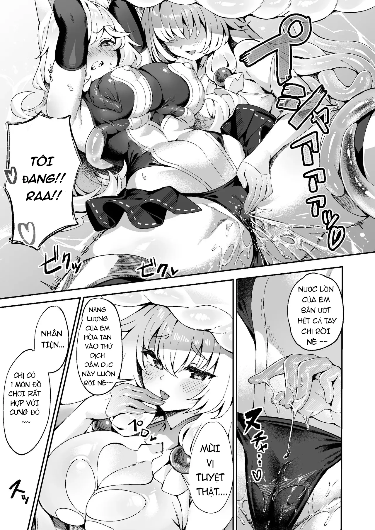 HentaiVN.net - Ảnh 10 - Nữ tu trừ tà kana bị yêu ma nữ vắt khô - Chapter 1