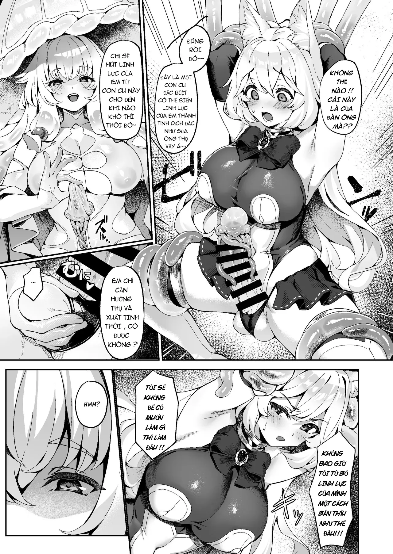 HentaiVN.net - Ảnh 12 - Nữ tu trừ tà kana bị yêu ma nữ vắt khô - Chapter 1
