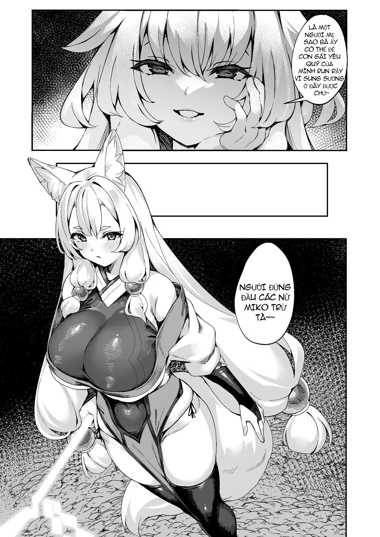 HentaiVN.net - Ảnh 26 - Nữ tu trừ tà kana bị yêu ma nữ vắt khô - Chapter 1