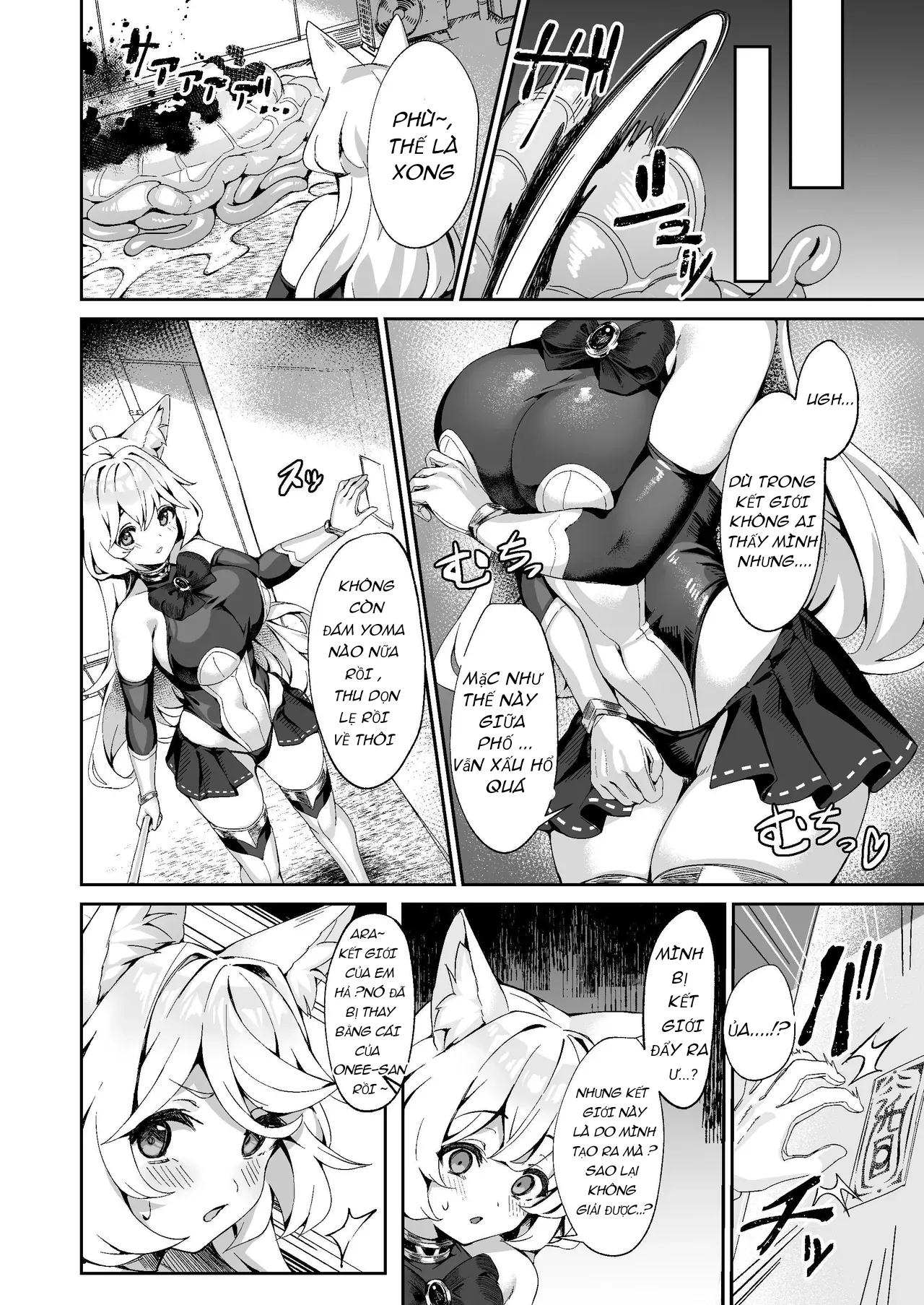 HentaiVN.net - Ảnh 3 - Nữ tu trừ tà kana bị yêu ma nữ vắt khô - Chapter 1