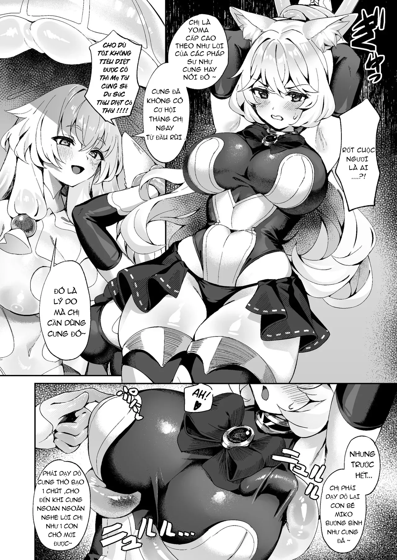 HentaiVN.net - Ảnh 7 - Nữ tu trừ tà kana bị yêu ma nữ vắt khô - Chapter 1