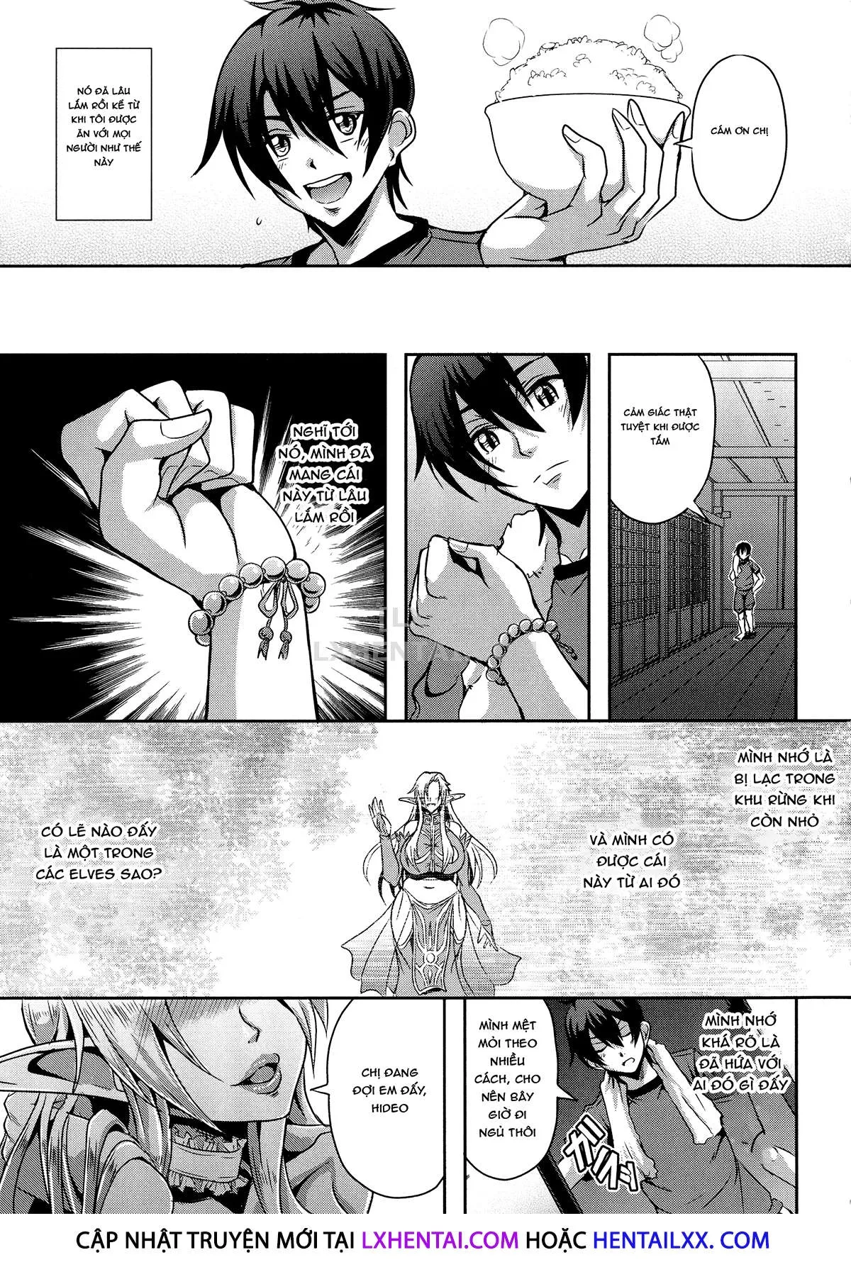 HentaiVN.net - Ảnh 14 - Elf Harem Story [Elf Harem Monogatari; エルフハーレム物語] - Chap 1