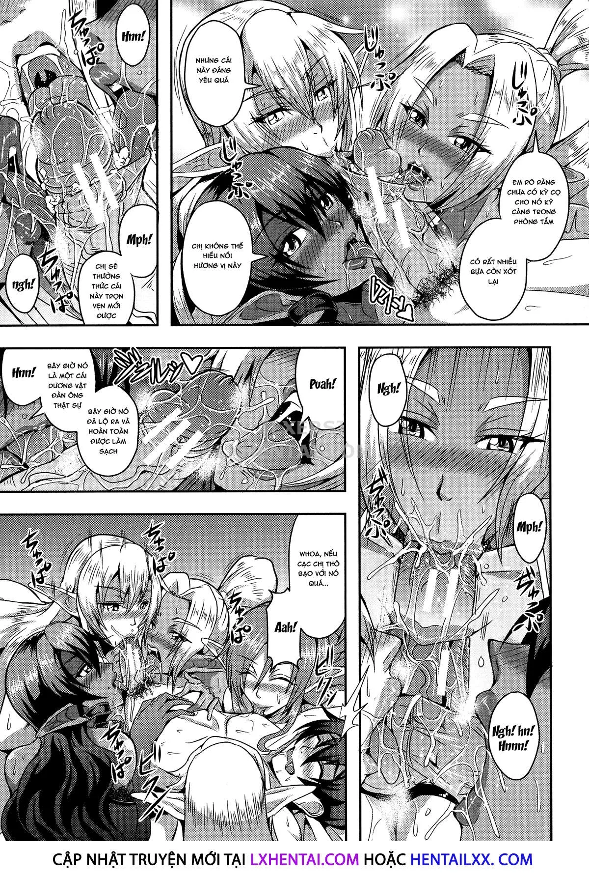 HentaiVN.net - Ảnh 17 - Elf Harem Story [Elf Harem Monogatari; エルフハーレム物語] - Chap 1