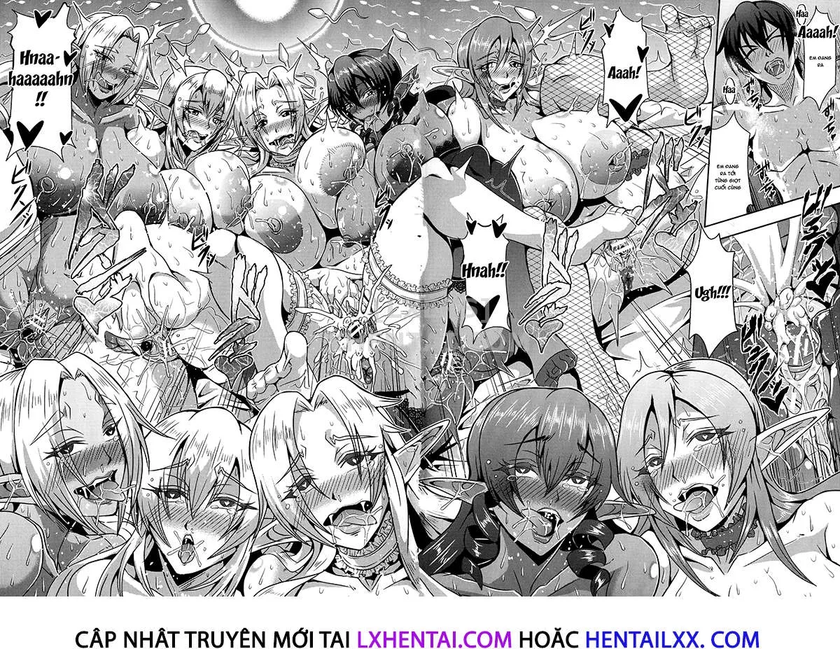 HentaiVN.net - Ảnh 36 - Elf Harem Story [Elf Harem Monogatari; エルフハーレム物語] - Chap 1