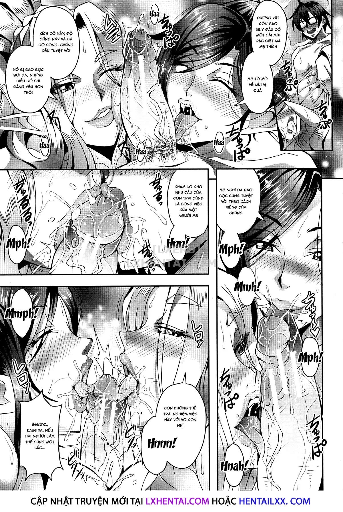 HentaiVN.net - Ảnh 14 - Elf Harem Story [Elf Harem Monogatari; エルフハーレム物語] - Chap 2