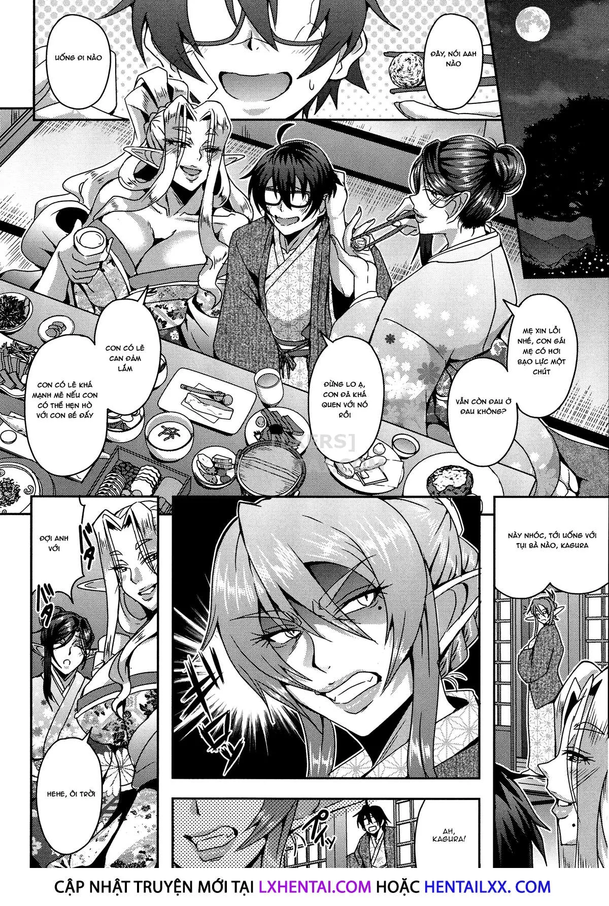 HentaiVN.net - Ảnh 27 - Elf Harem Story [Elf Harem Monogatari; エルフハーレム物語] - Chap 2