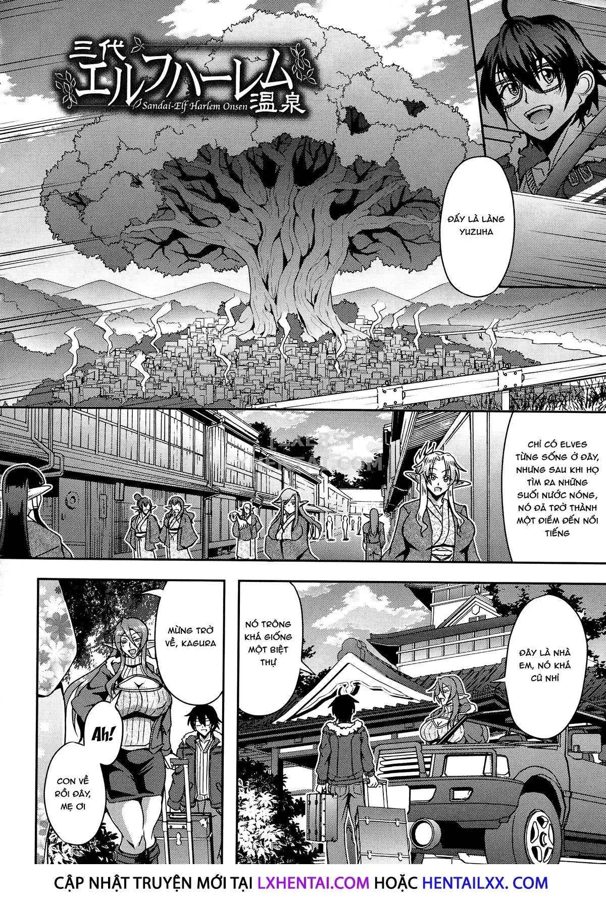 HentaiVN.net - Ảnh 3 - Elf Harem Story [Elf Harem Monogatari; エルフハーレム物語] - Chap 2