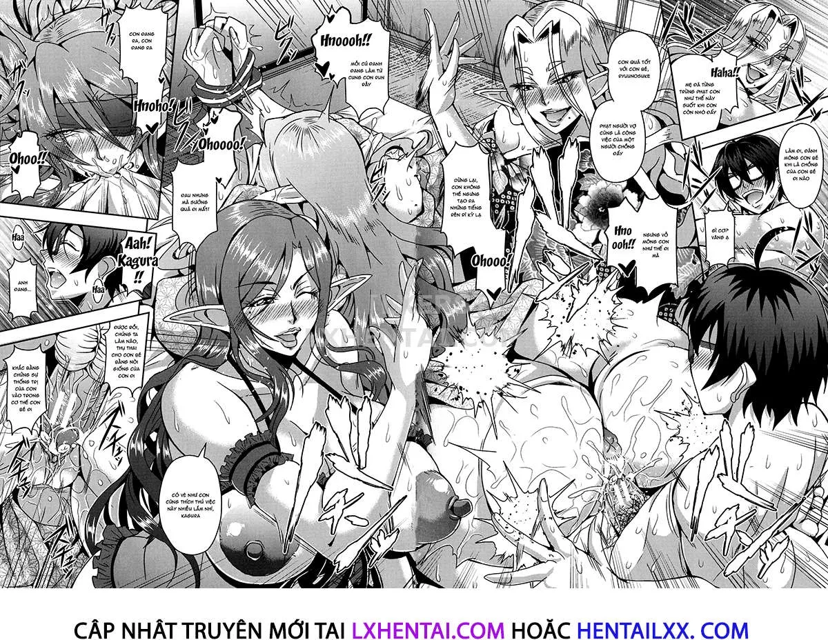 HentaiVN.net - Ảnh 33 - Elf Harem Story [Elf Harem Monogatari; エルフハーレム物語] - Chap 2