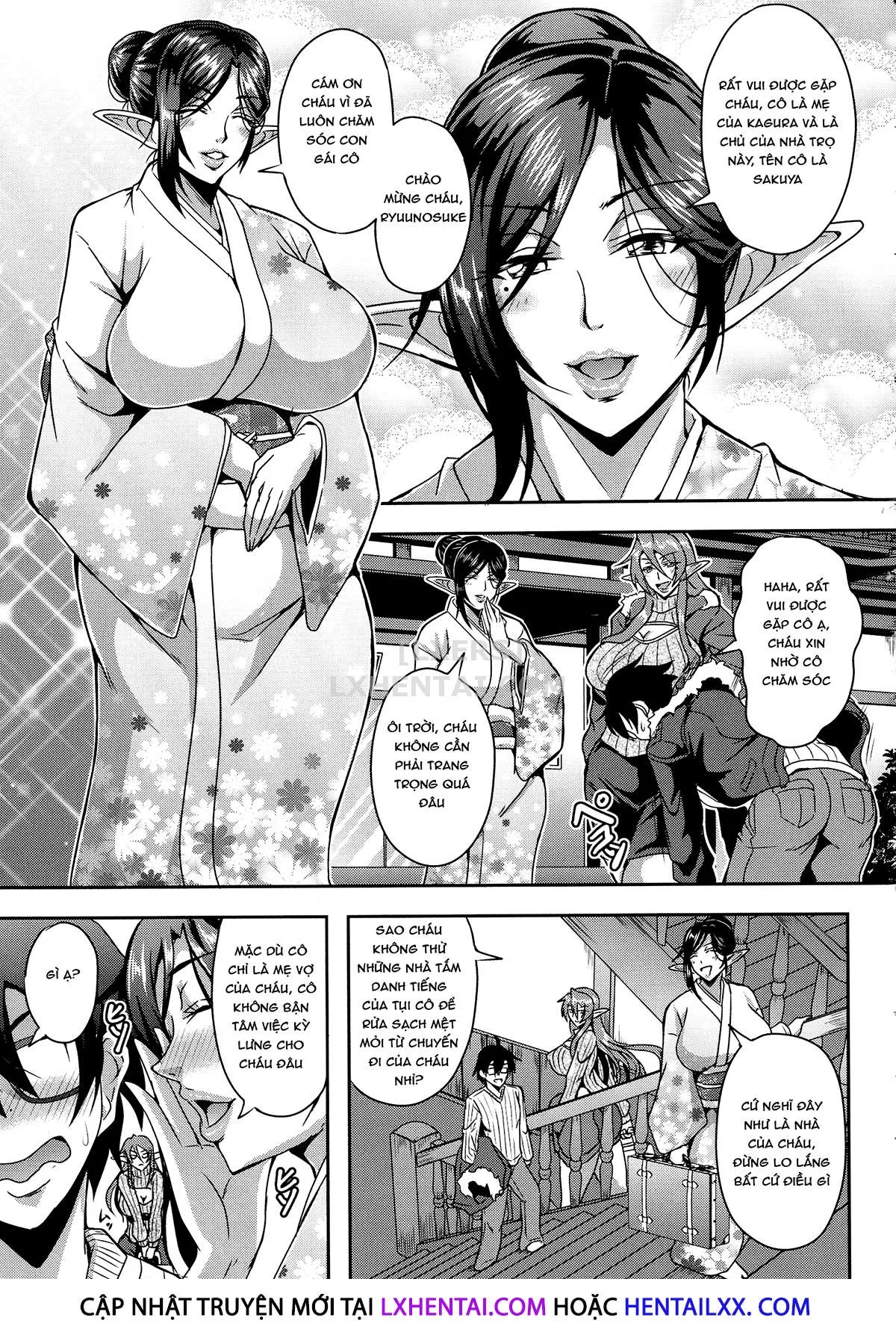 HentaiVN.net - Ảnh 4 - Elf Harem Story [Elf Harem Monogatari; エルフハーレム物語] - Chap 2