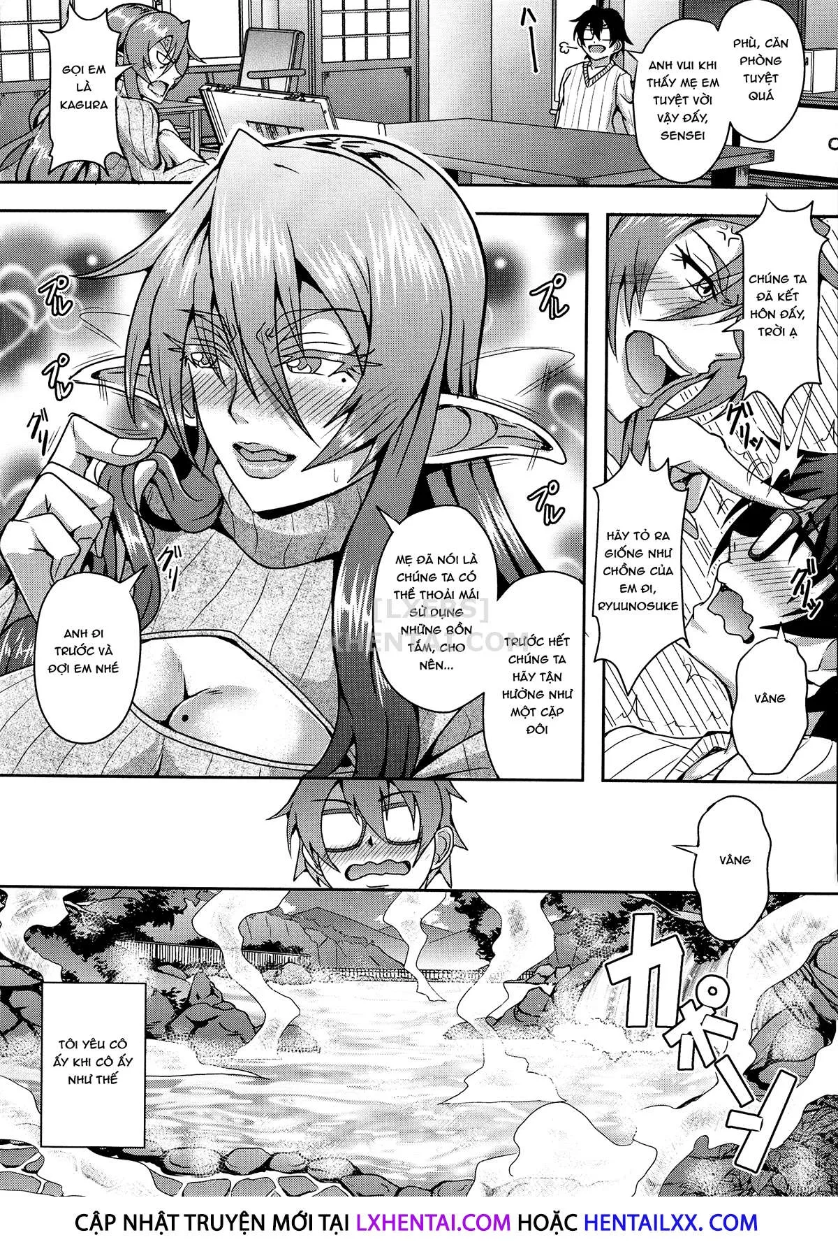 HentaiVN.net - Ảnh 5 - Elf Harem Story [Elf Harem Monogatari; エルフハーレム物語] - Chap 2