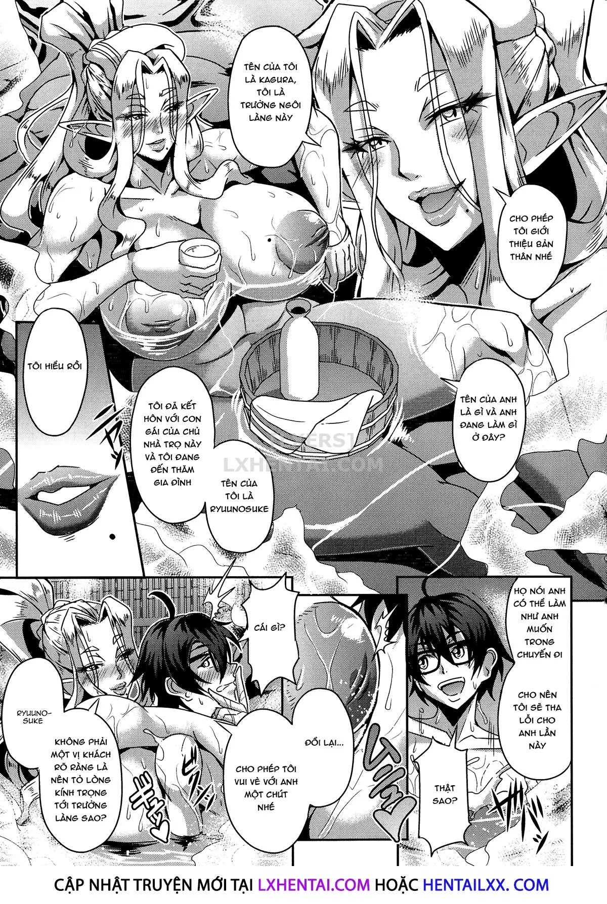 HentaiVN.net - Ảnh 8 - Elf Harem Story [Elf Harem Monogatari; エルフハーレム物語] - Chap 2
