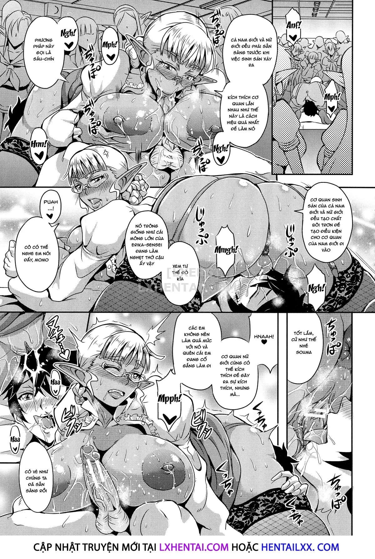 HentaiVN.net - Ảnh 11 - Elf Harem Story [Elf Harem Monogatari; エルフハーレム物語] - Chap 3