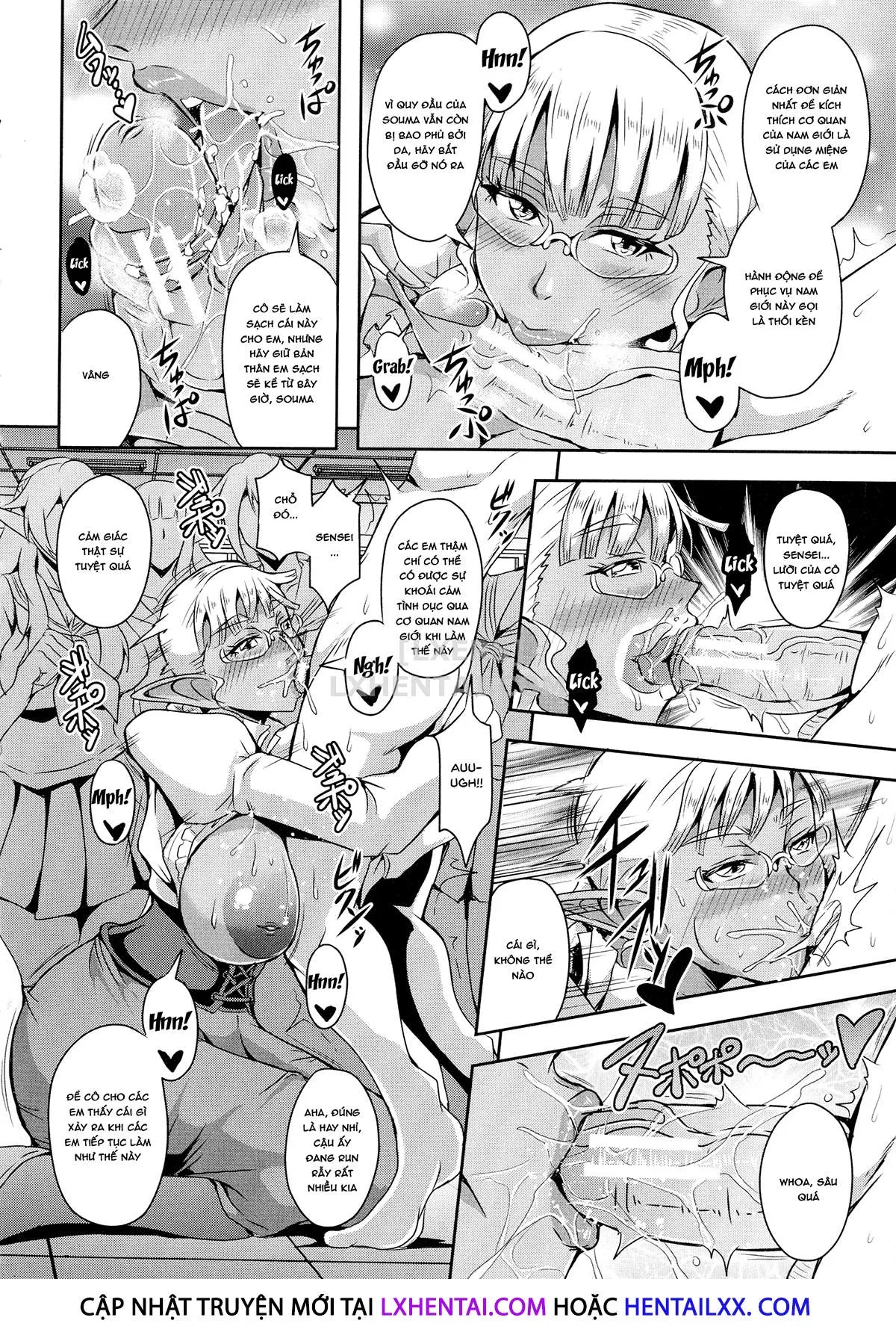 HentaiVN.net - Ảnh 8 - Elf Harem Story [Elf Harem Monogatari; エルフハーレム物語] - Chap 3