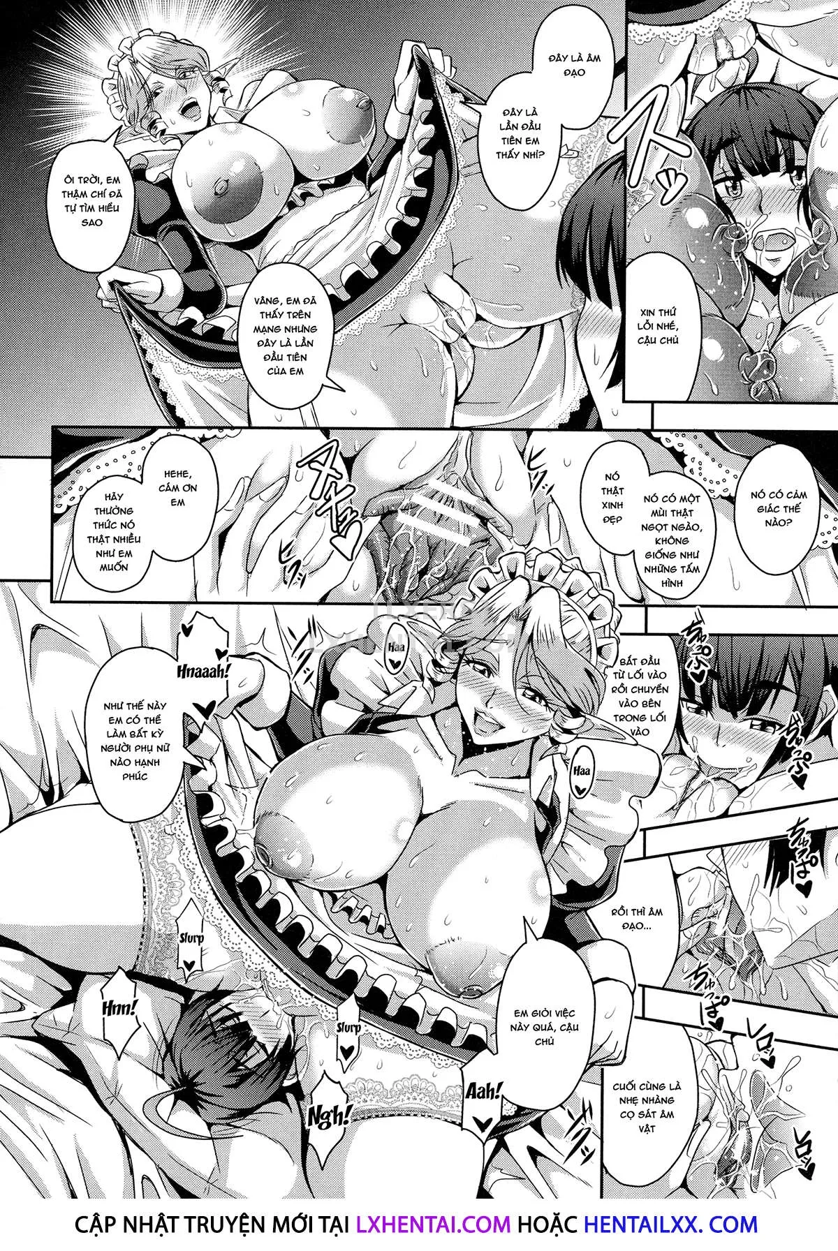 HentaiVN.net - Ảnh 15 - Elf Harem Story [Elf Harem Monogatari; エルフハーレム物語] - Chap 4