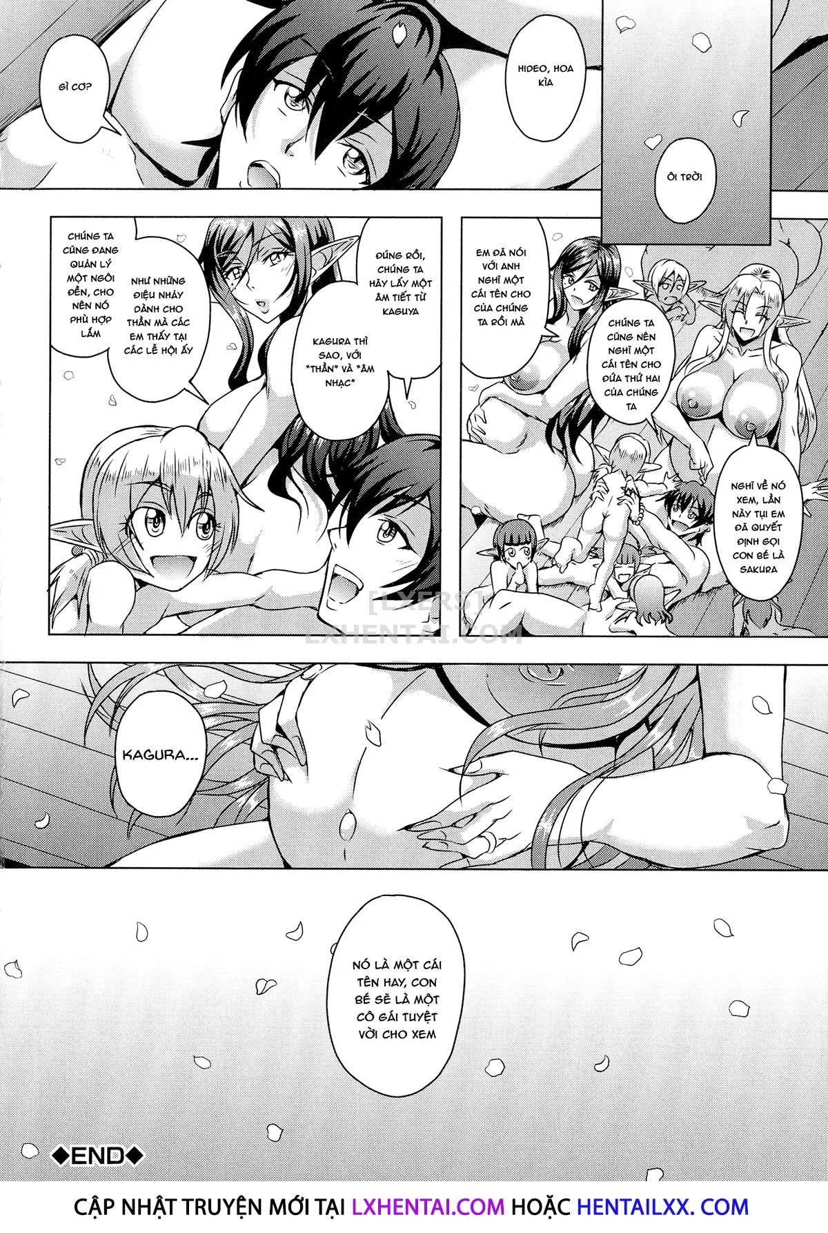 HentaiVN.net - Ảnh 25 - Elf Harem Story [Elf Harem Monogatari; エルフハーレム物語] - Chap 5 - [END]