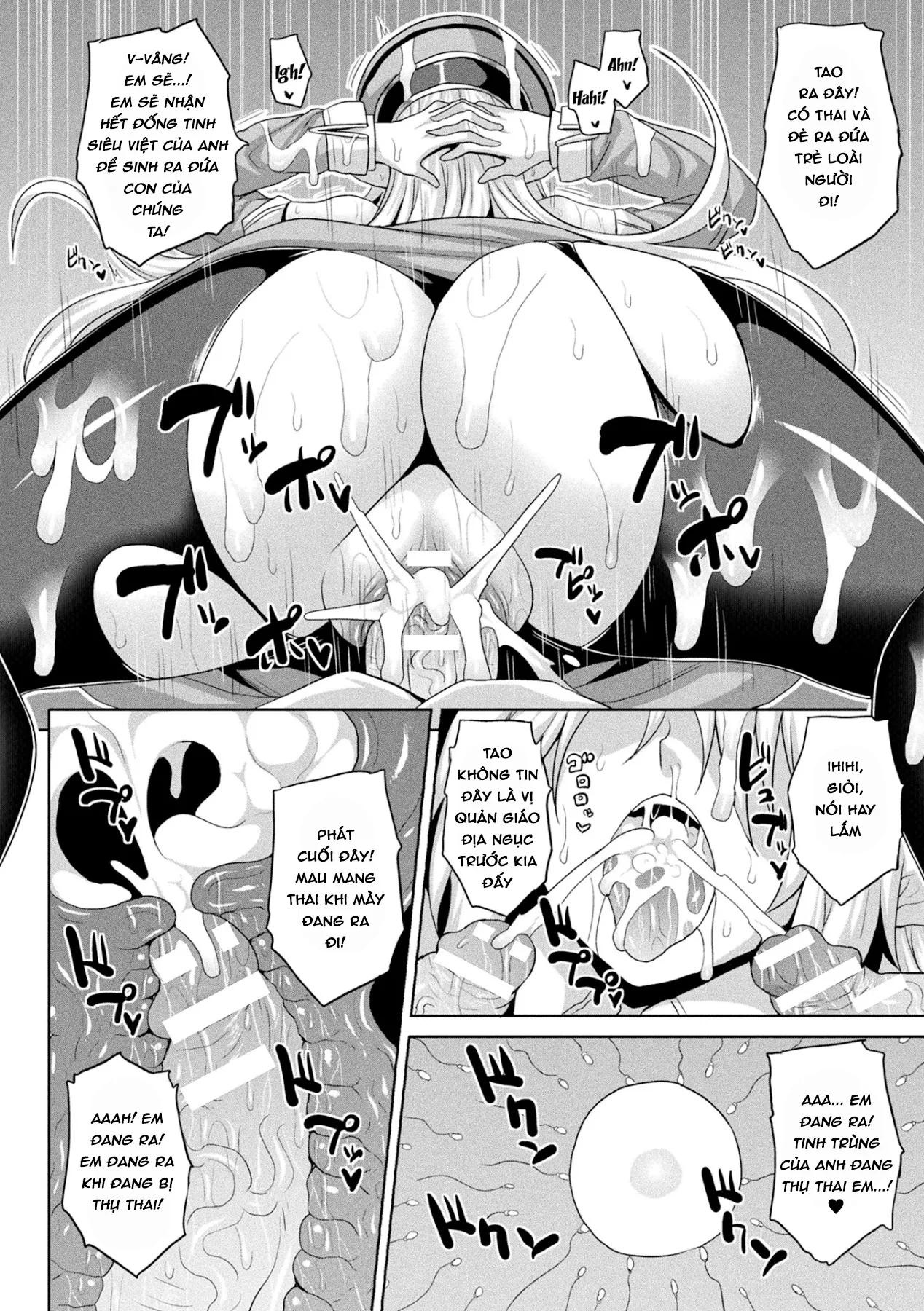 HentaiVN.net - Ảnh 20 - Mesu Ochi Haiboku Shoujo [The Woman Who's Fallen Into Being a Slut In Defeat] - Chap 1