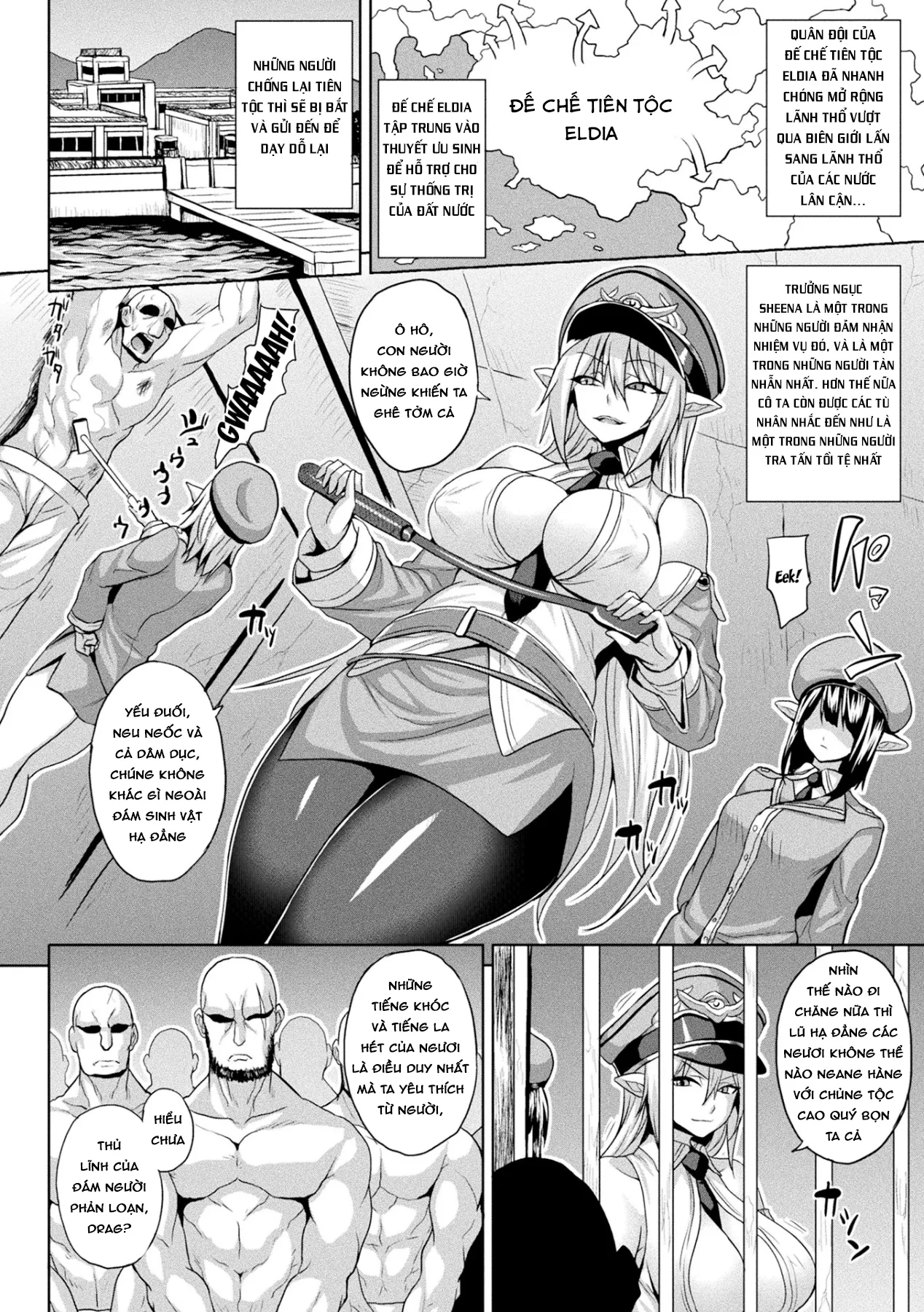 HentaiVN.net - Ảnh 6 - Mesu Ochi Haiboku Shoujo [The Woman Who's Fallen Into Being a Slut In Defeat] - Chap 1