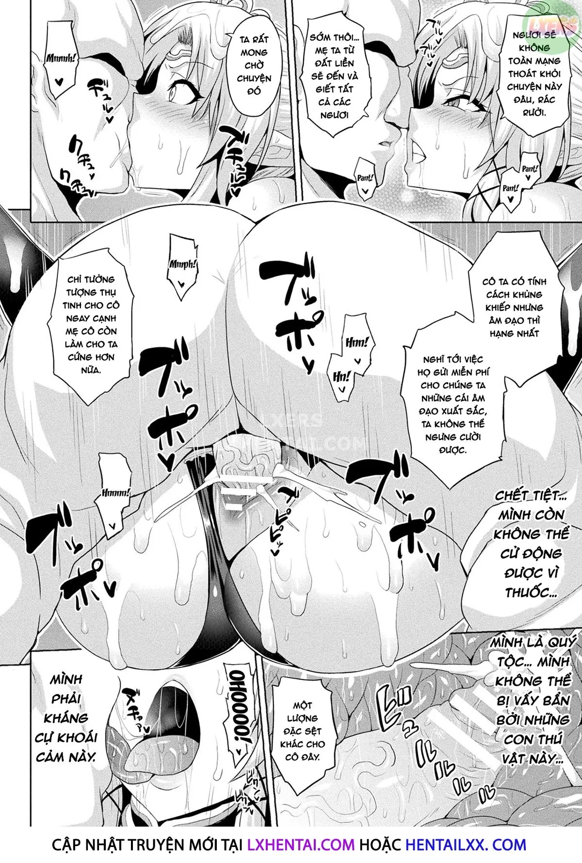 HentaiVN.net - Ảnh 12 - Mesu Ochi Haiboku Shoujo [The Woman Who's Fallen Into Being a Slut In Defeat] - Chap 2