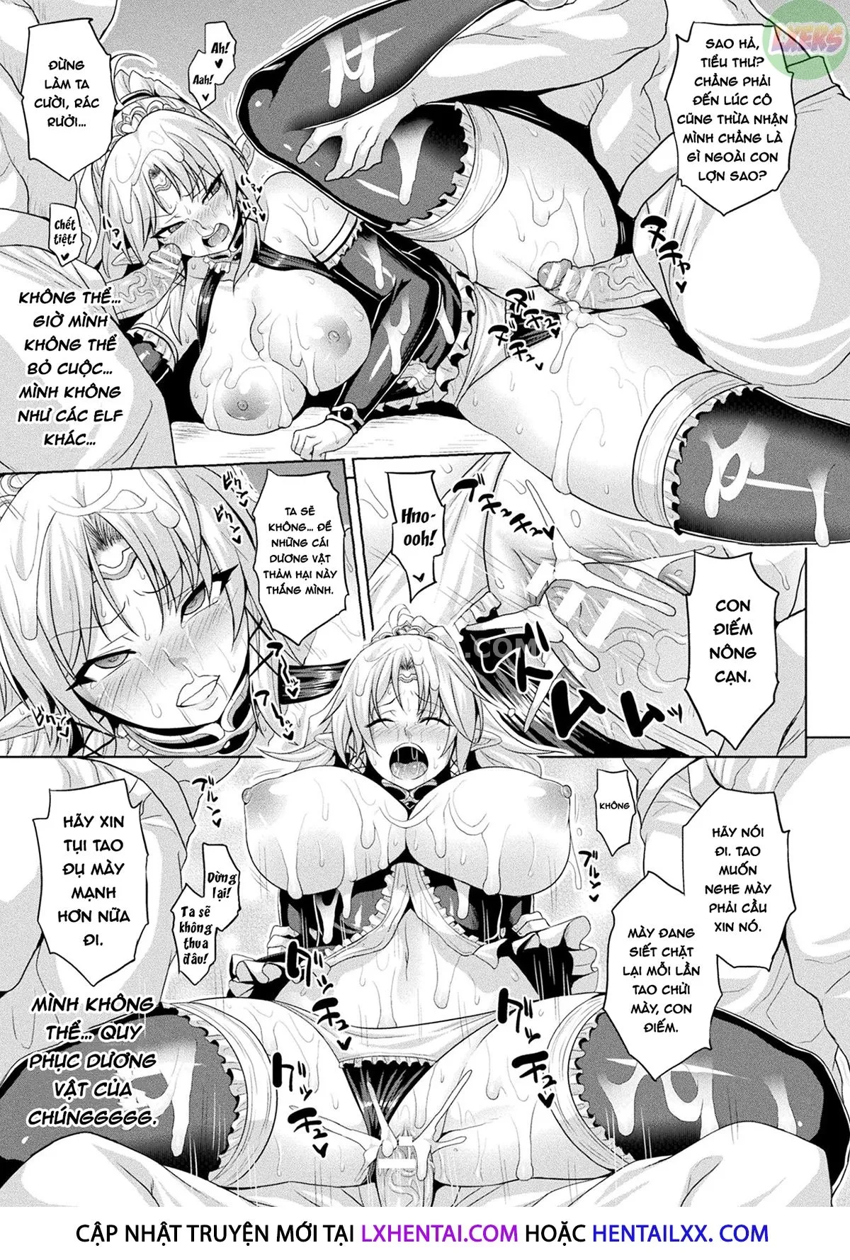 HentaiVN.net - Ảnh 13 - Mesu Ochi Haiboku Shoujo [The Woman Who's Fallen Into Being a Slut In Defeat] - Chap 2