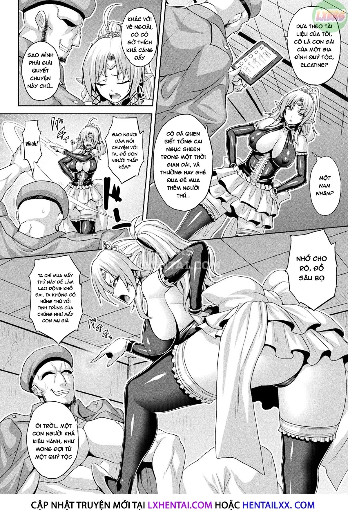 HentaiVN.net - Ảnh 6 - Mesu Ochi Haiboku Shoujo [The Woman Who's Fallen Into Being a Slut In Defeat] - Chap 2