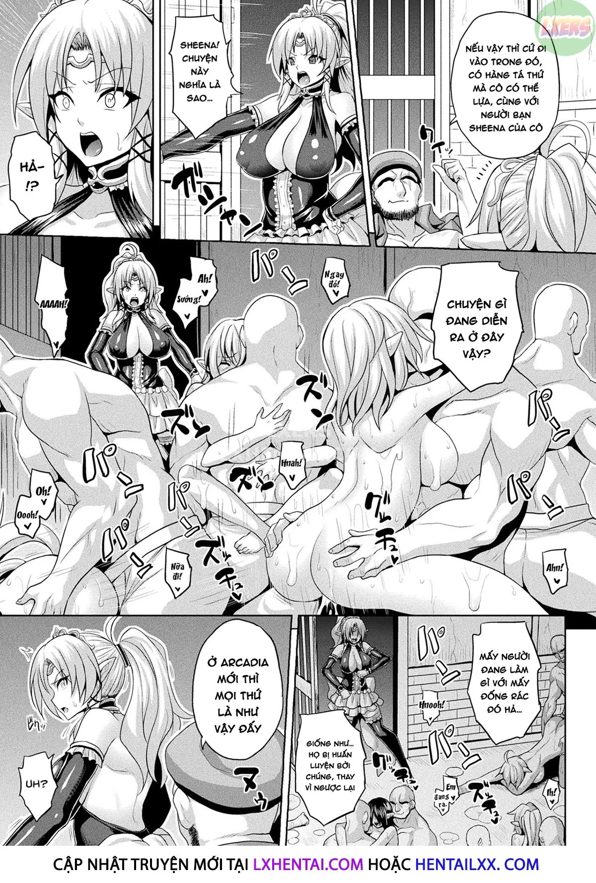 HentaiVN.net - Ảnh 7 - Mesu Ochi Haiboku Shoujo [The Woman Who's Fallen Into Being a Slut In Defeat] - Chap 2