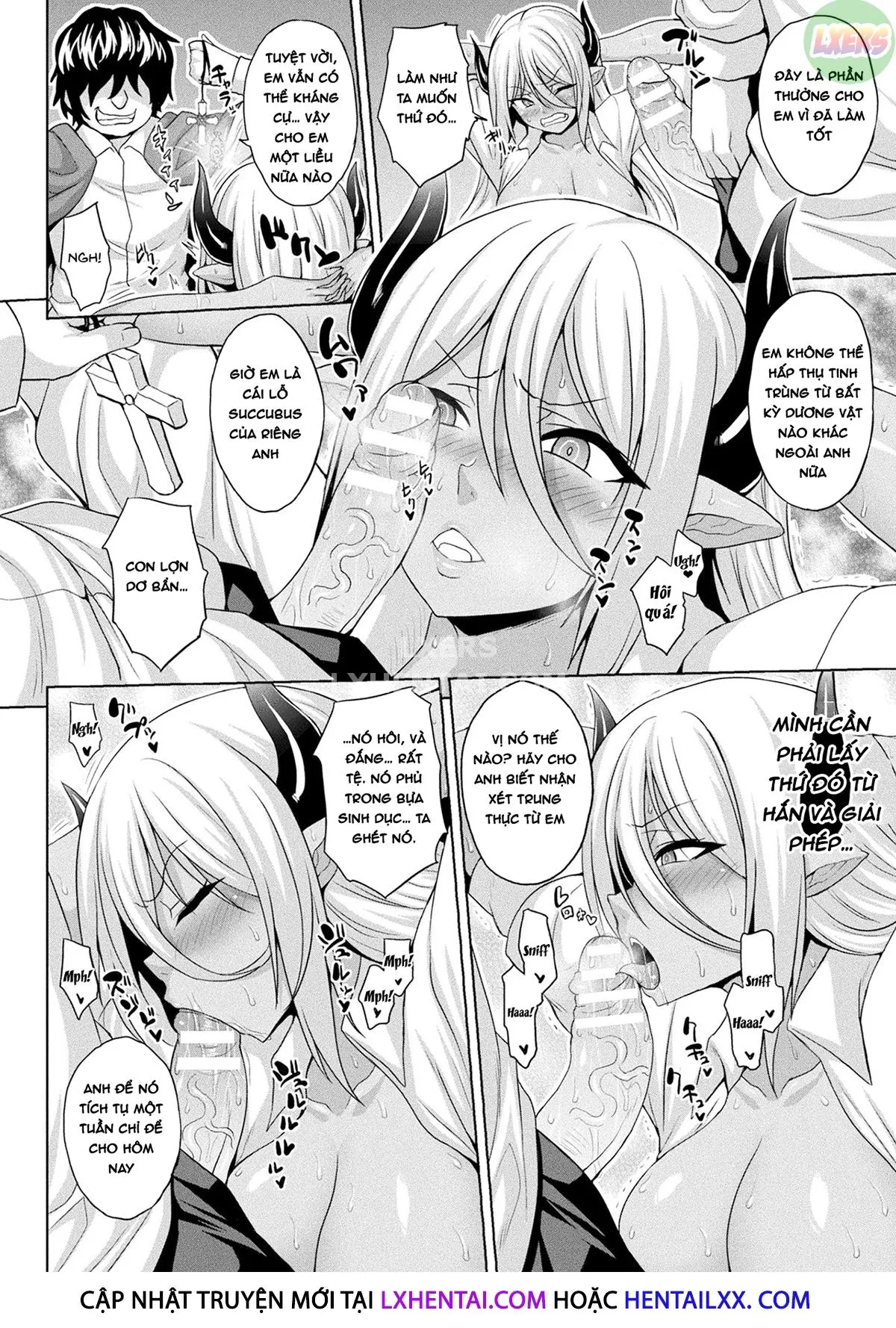 HentaiVN.net - Ảnh 8 - Mesu Ochi Haiboku Shoujo [The Woman Who's Fallen Into Being a Slut In Defeat] - Chap 4