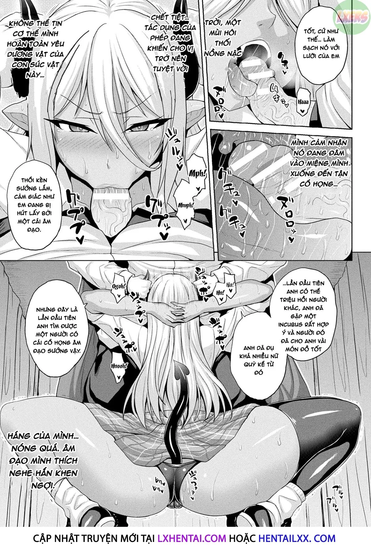 HentaiVN.net - Ảnh 9 - Mesu Ochi Haiboku Shoujo [The Woman Who's Fallen Into Being a Slut In Defeat] - Chap 4