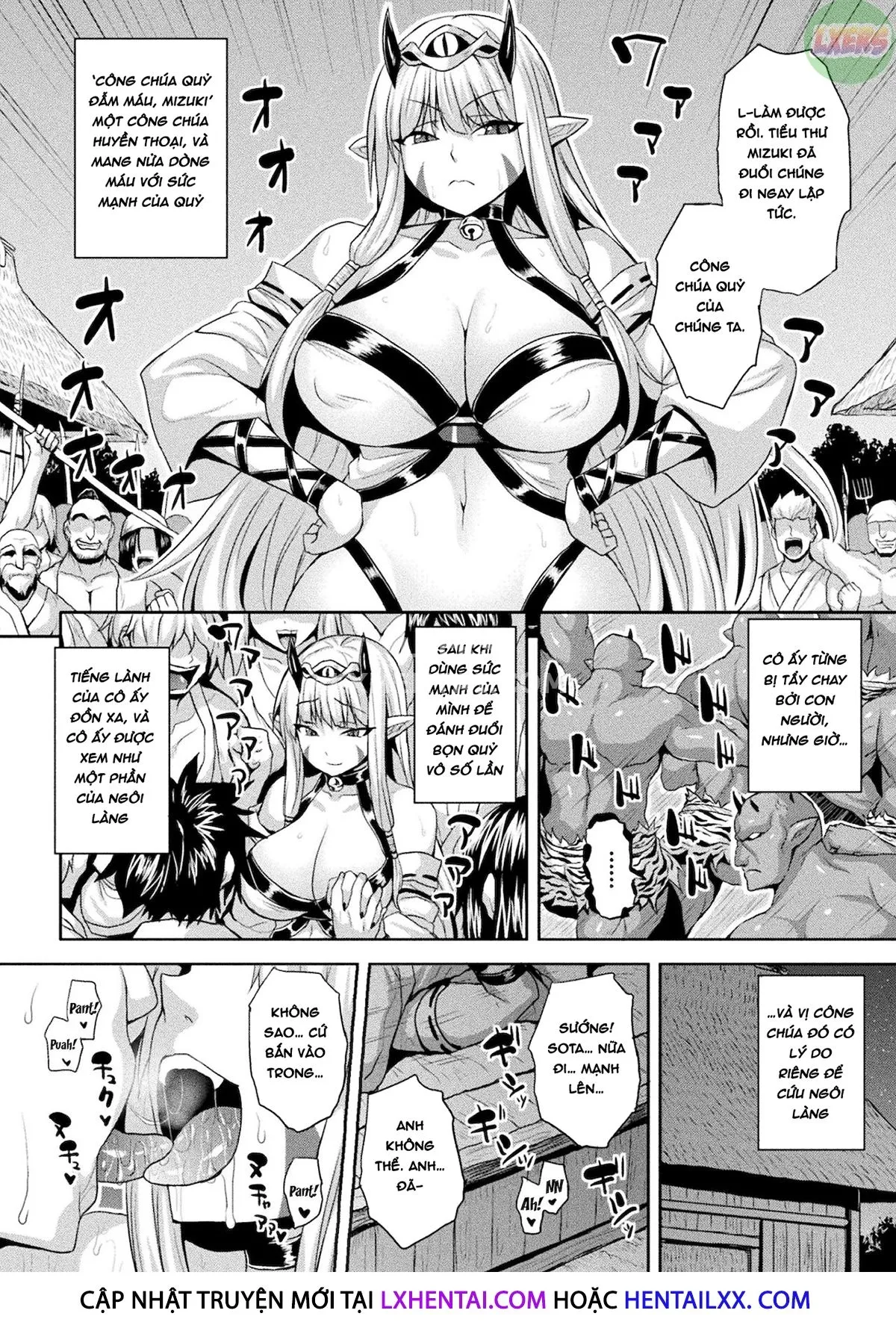 HentaiVN.net - Ảnh 6 - Mesu Ochi Haiboku Shoujo [The Woman Who's Fallen Into Being a Slut In Defeat] - Chap 6