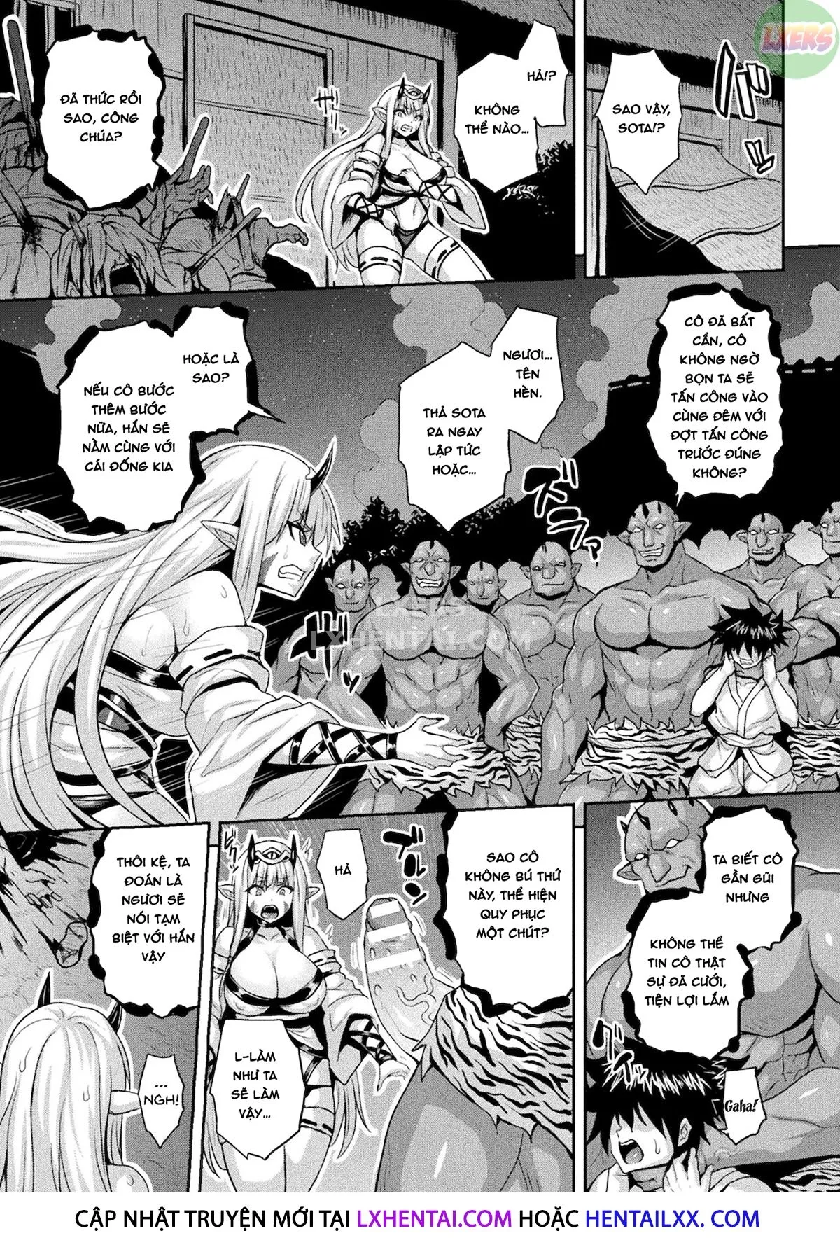 HentaiVN.net - Ảnh 9 - Mesu Ochi Haiboku Shoujo [The Woman Who's Fallen Into Being a Slut In Defeat] - Chap 6