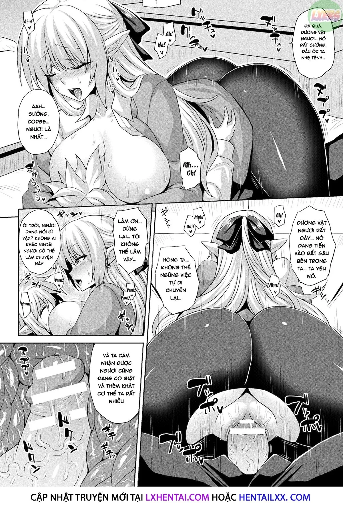 HentaiVN.net - Ảnh 10 - Mesu Ochi Haiboku Shoujo [The Woman Who's Fallen Into Being a Slut In Defeat] - Chap 9