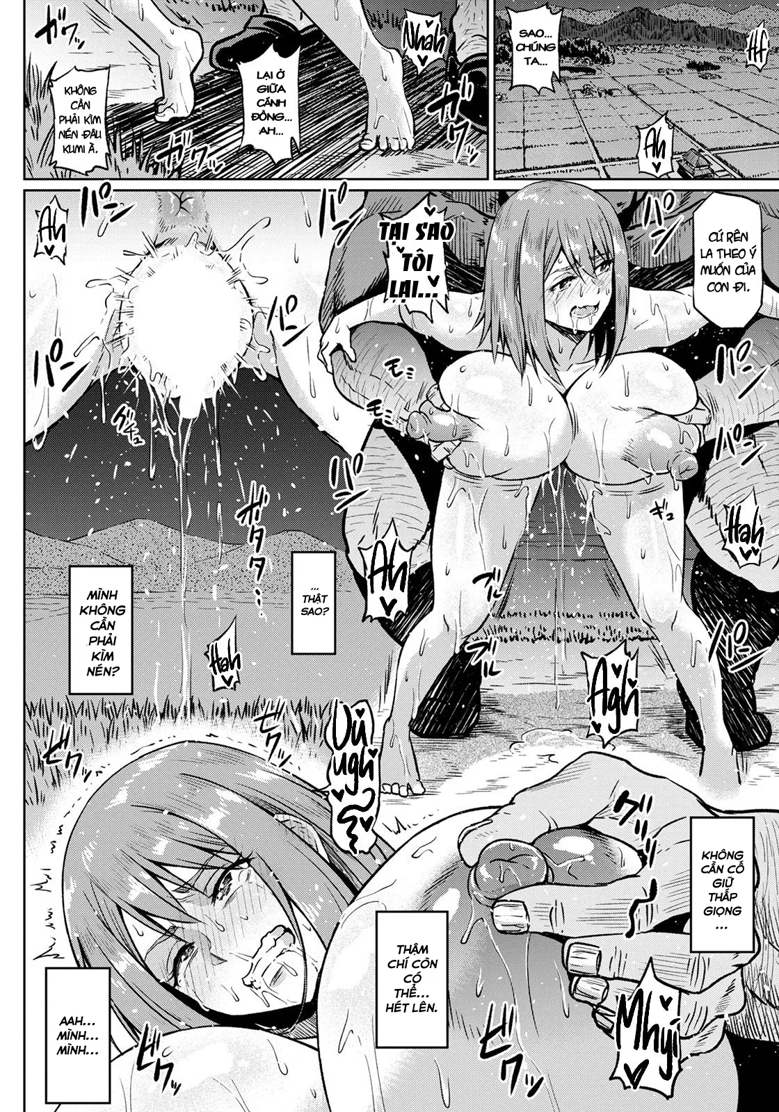 HentaiVN.net - Ảnh 10 - Taisetsu na Futari o Uragiru NTR [Being untrue to the two she loved the most] - Oneshot