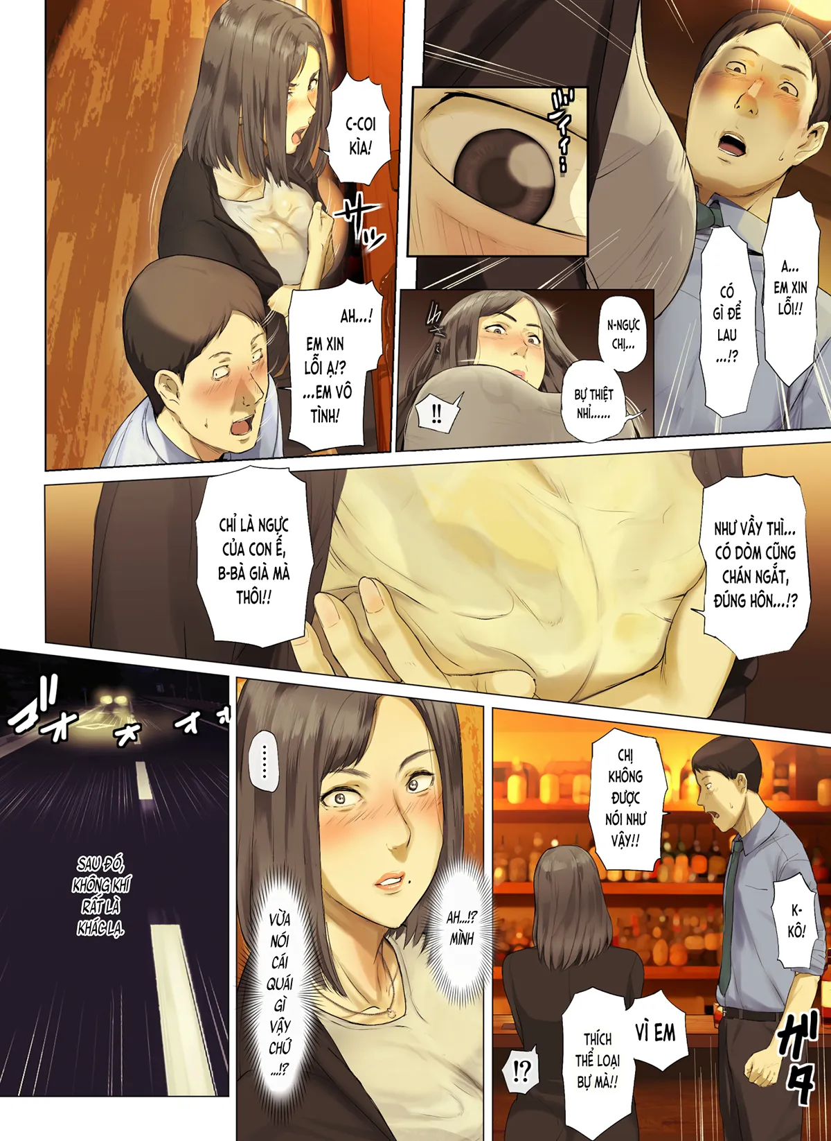 HentaiVN.net - Ảnh 13 - [Tin buồn] Bà già ế của công ty đã dính bầu (nguyên tác) [【Hihou】 Kaisha No Iki Okure BBA Haramaseta; 【悲報】会社の行き遅れBBA孕ませた] - Ch. 1
