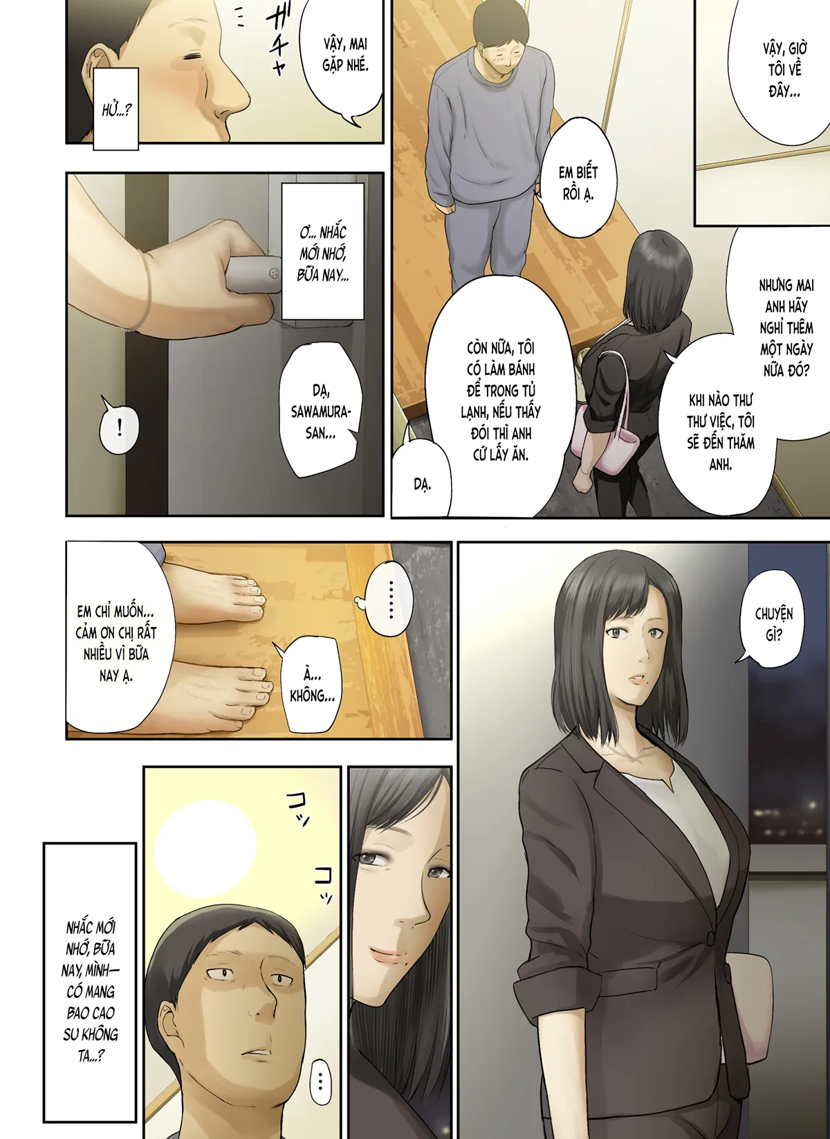 HentaiVN.net - Ảnh 10 - [Tin buồn] Bà già ế của công ty đã dính bầu (nguyên tác) [【Hihou】 Kaisha No Iki Okure BBA Haramaseta; 【悲報】会社の行き遅れBBA孕ませた] - Ch. 3