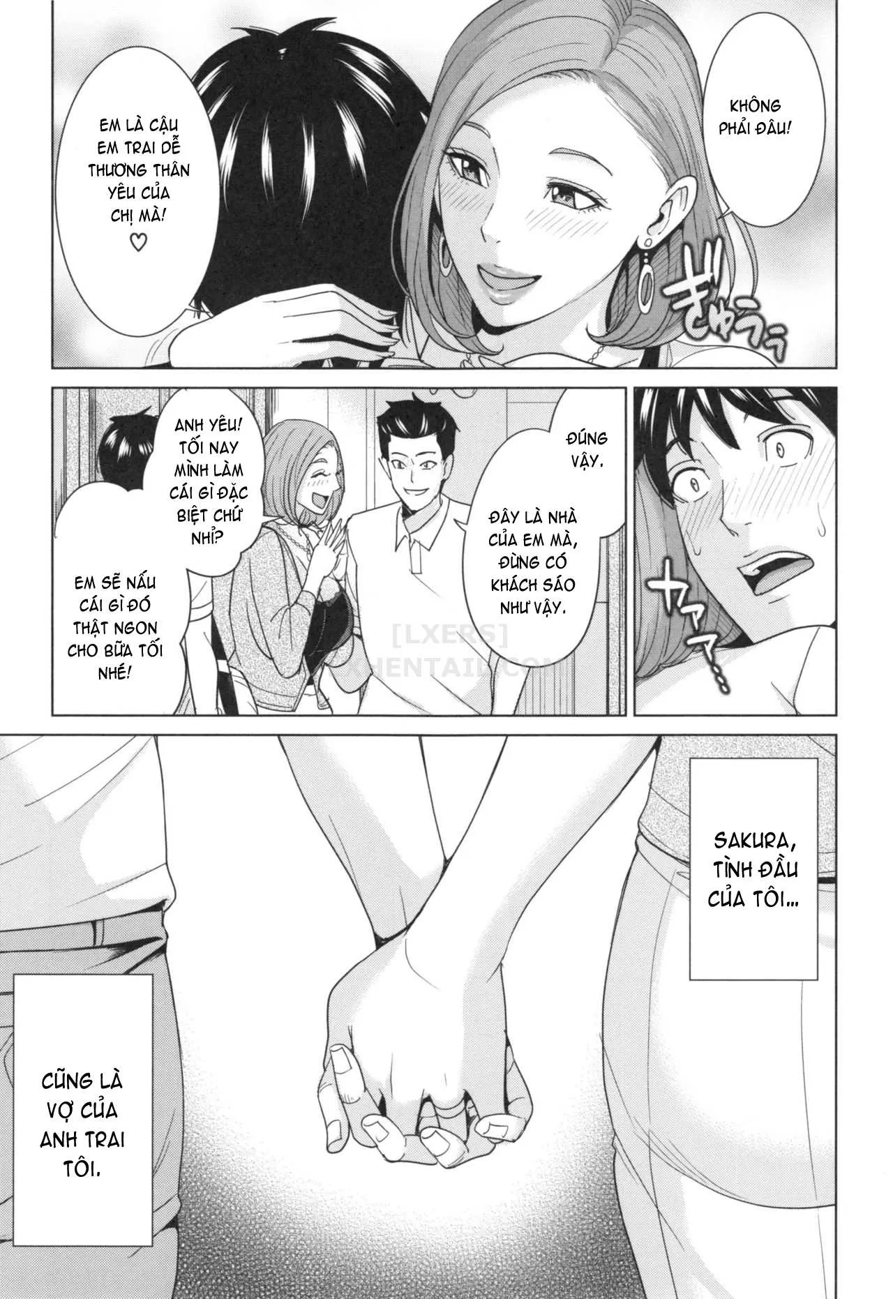 HentaiVN.net - Ảnh 11 - Ore no Nee-san, Watashi no Otouto [Sister-in-Law Slut Life] - Chap 1