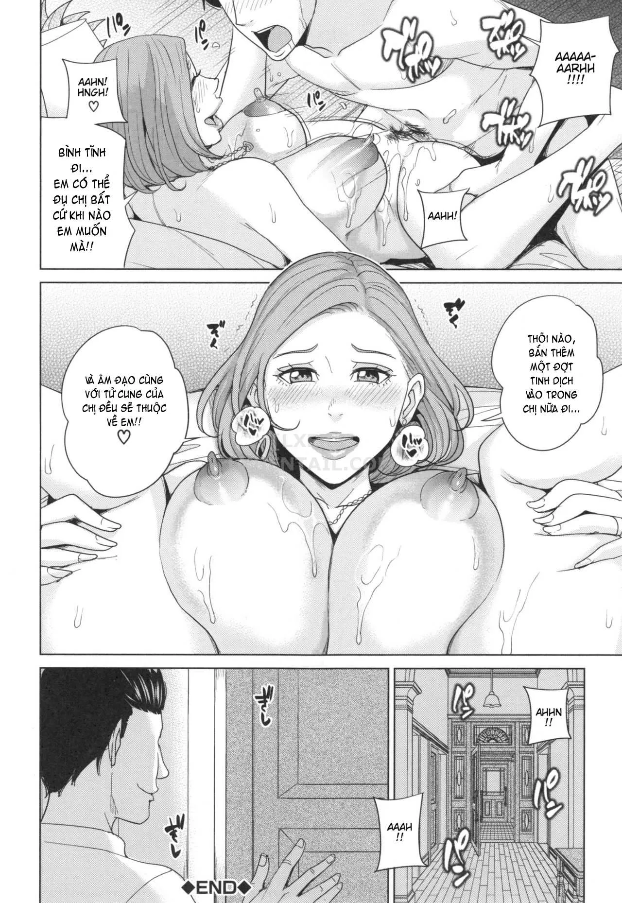 HentaiVN.net - Ảnh 34 - Ore no Nee-san, Watashi no Otouto [Sister-in-Law Slut Life] - Chap 1