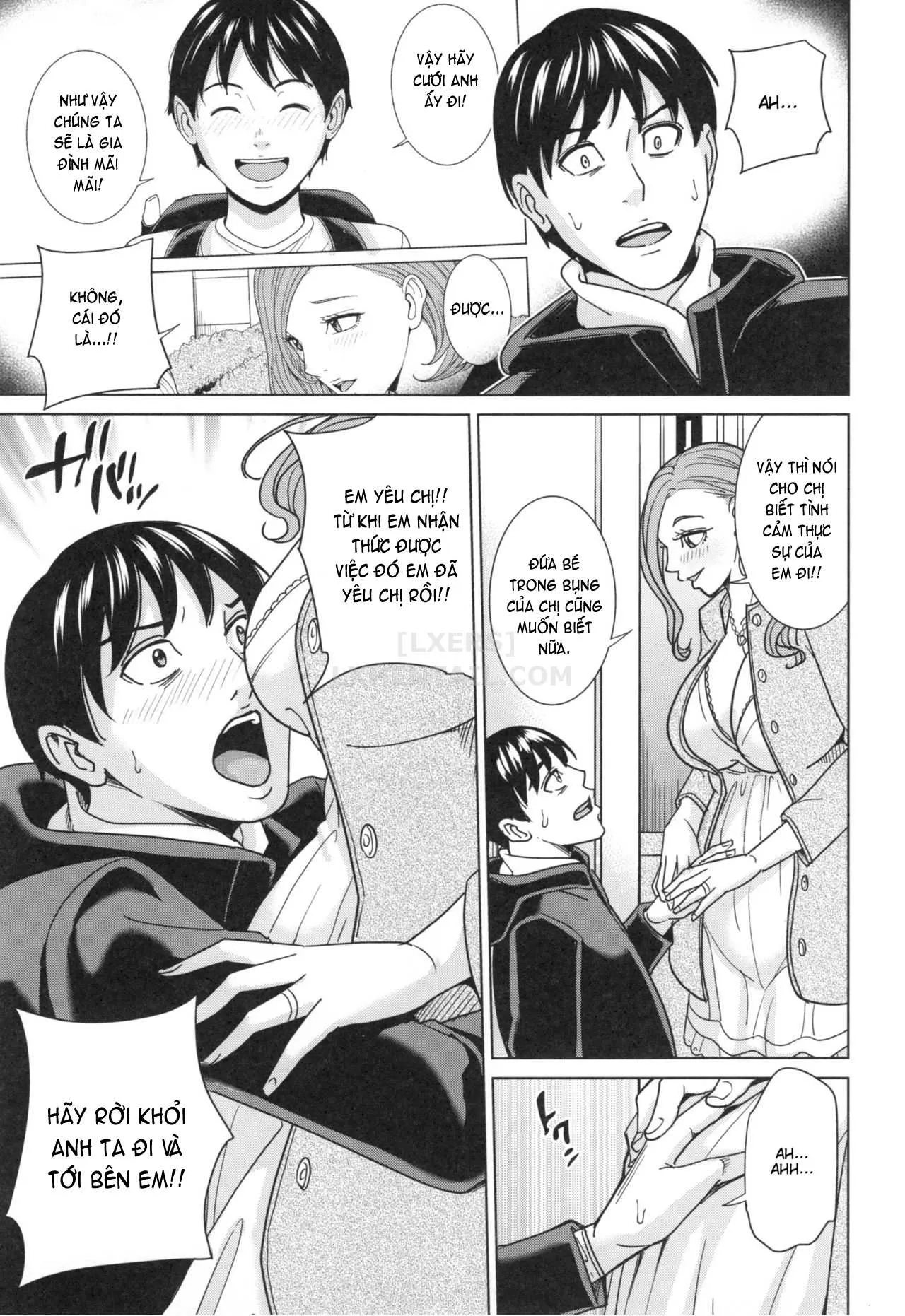 HentaiVN.net - Ảnh 14 - Ore no Nee-san, Watashi no Otouto [Sister-in-Law Slut Life] - Chap 3
