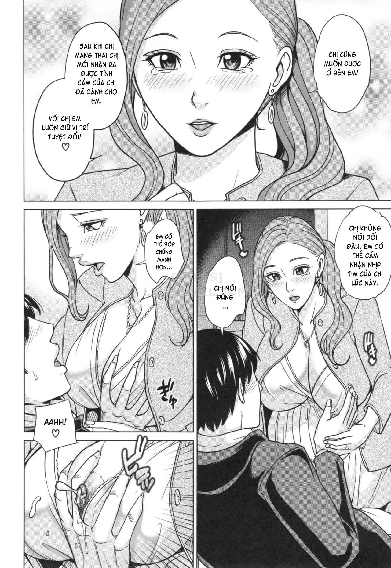 HentaiVN.net - Ảnh 15 - Ore no Nee-san, Watashi no Otouto [Sister-in-Law Slut Life] - Chap 3