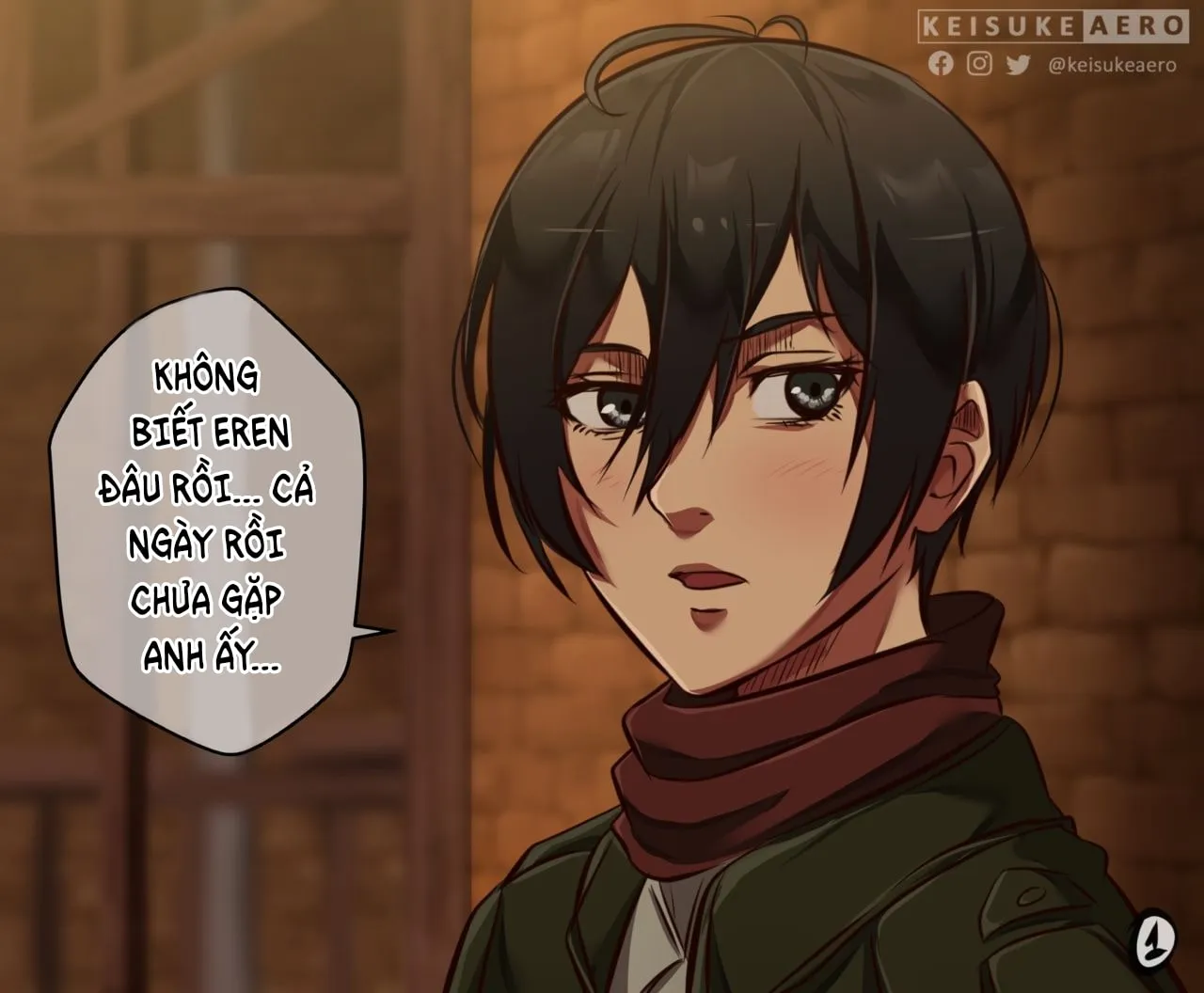 HentaiVN.net - Ảnh 5 - Tuyển Tập Eren Yeager [Attack on titans (KA)] - Chap 2. Eren x Mikasa x Annie