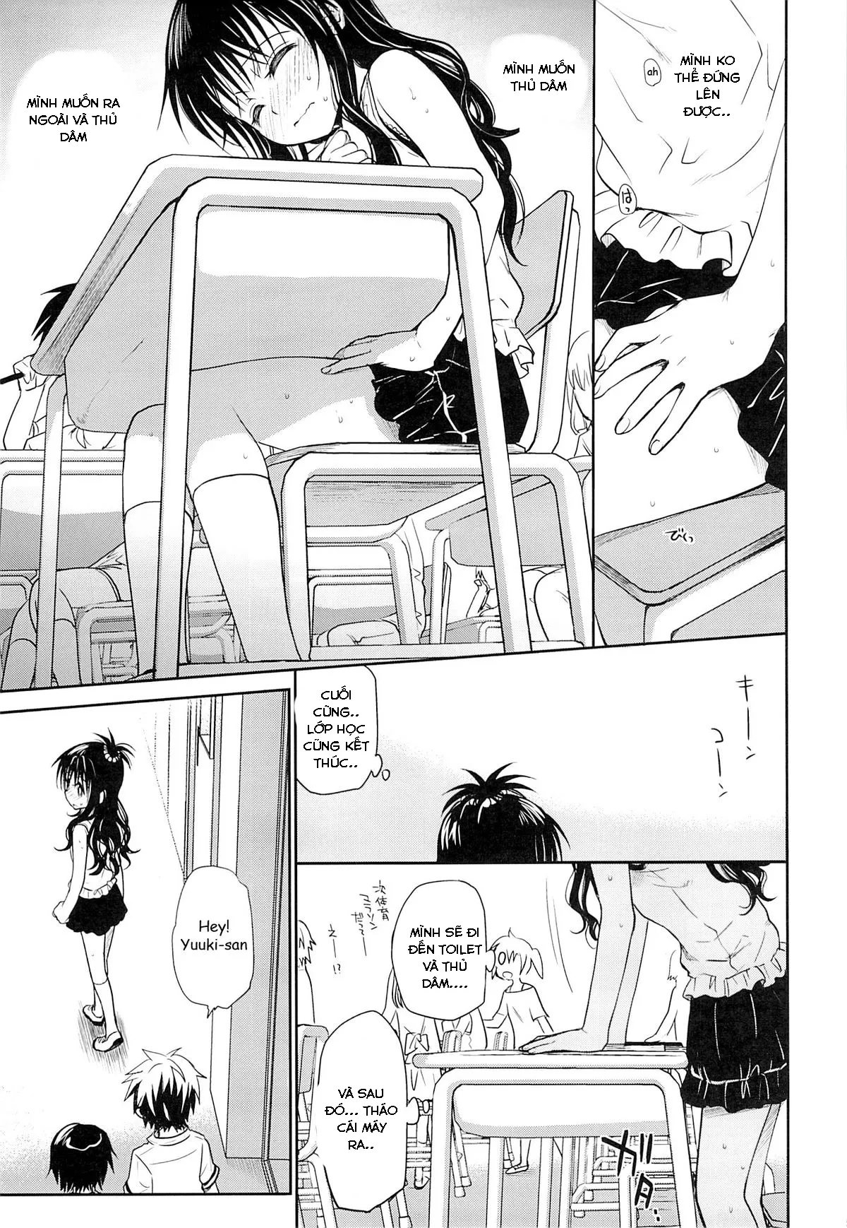 HentaiVN.net - Ảnh 5 - Sự Kích Thích Trong Lớp Học (To Love-Ru) [Tabegoro Mikan; Ripe Mandarin] - Chap 1